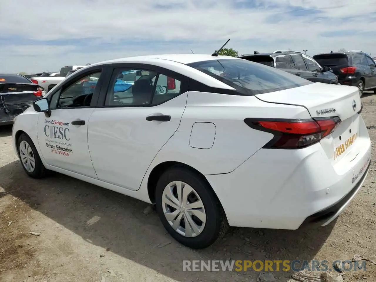 2 Photograph of a damaged car 3N1CN8DV3LL855739 NISSAN VERSA 2020