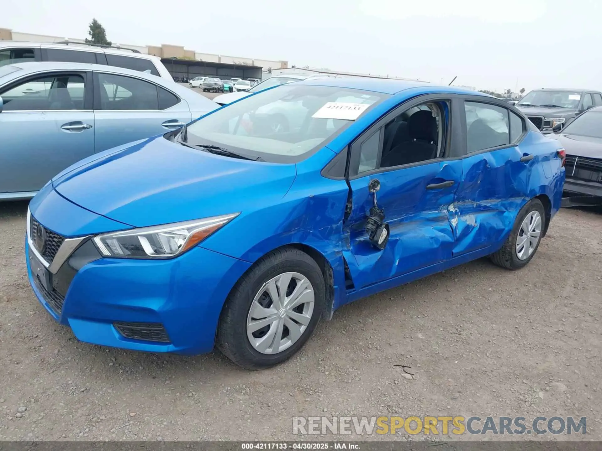 2 Photograph of a damaged car 3N1CN8DV3LL870144 NISSAN VERSA 2020
