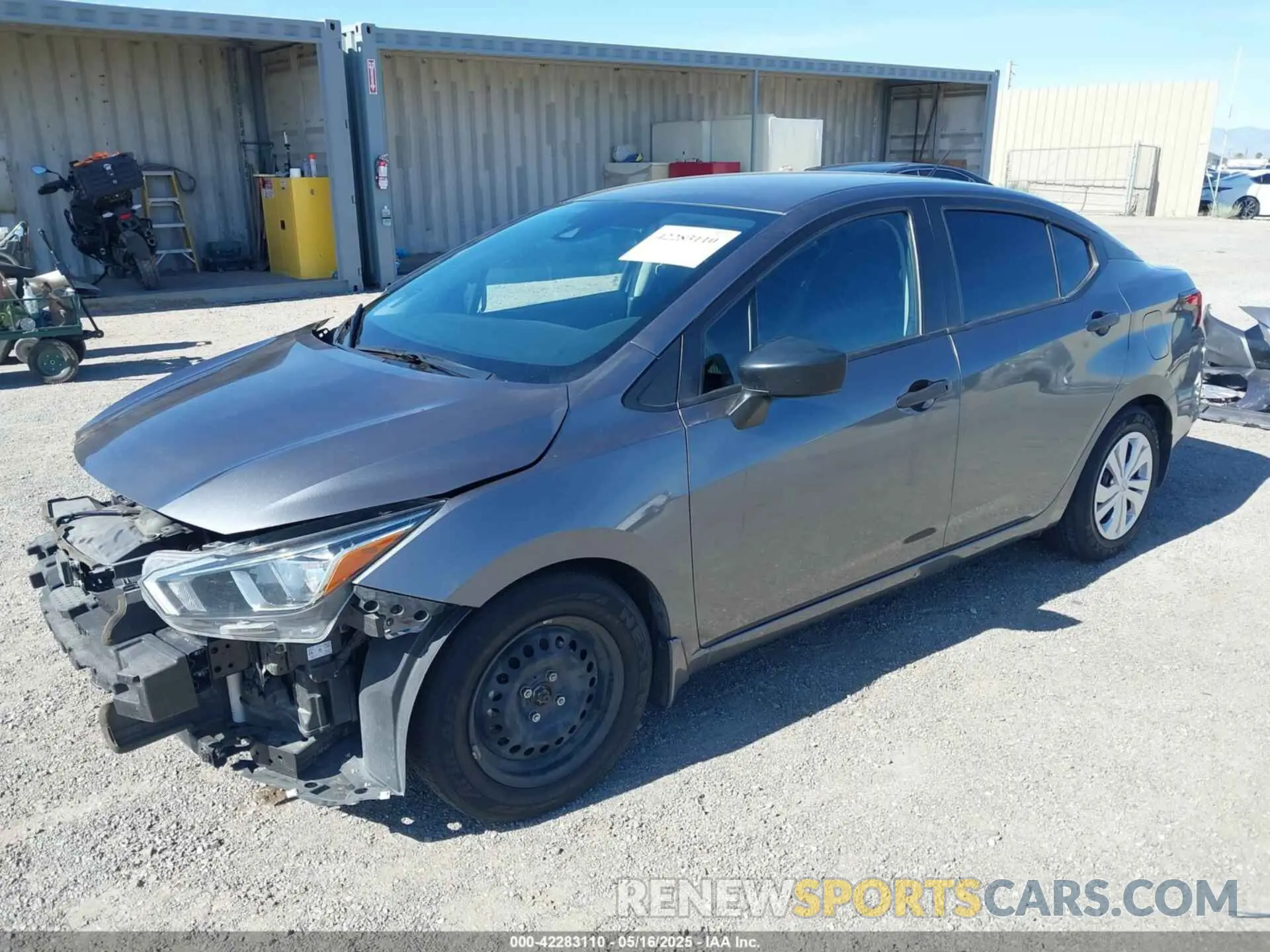 2 Photograph of a damaged car 3N1CN8DV3LL902977 NISSAN VERSA 2020