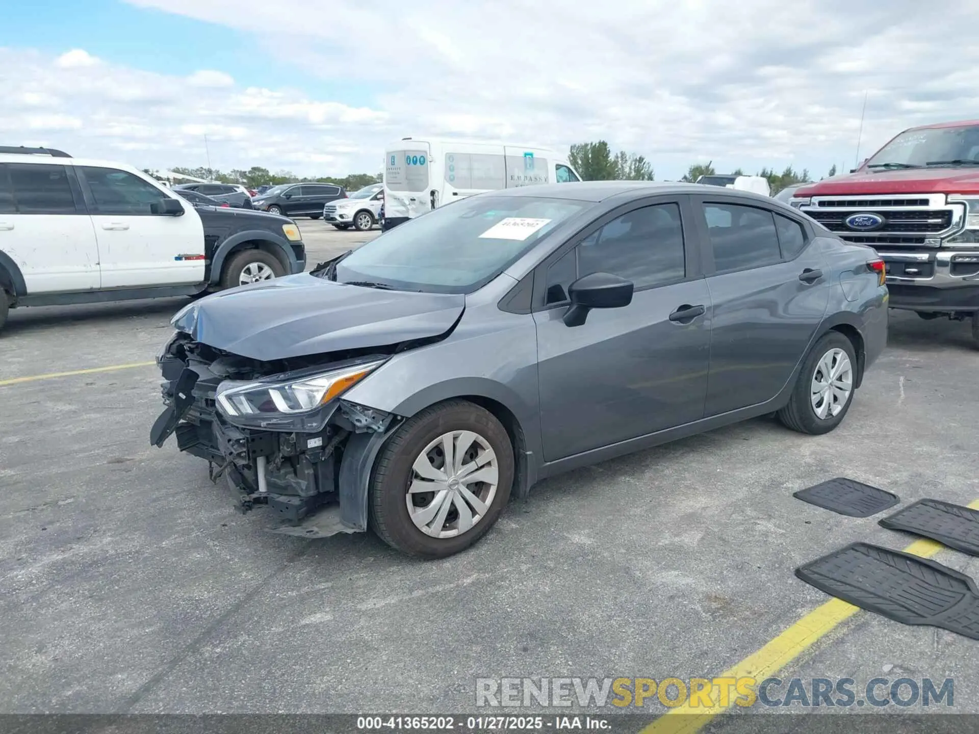 2 Фотография поврежденного автомобиля 3N1CN8DV4LL847102 NISSAN VERSA 2020