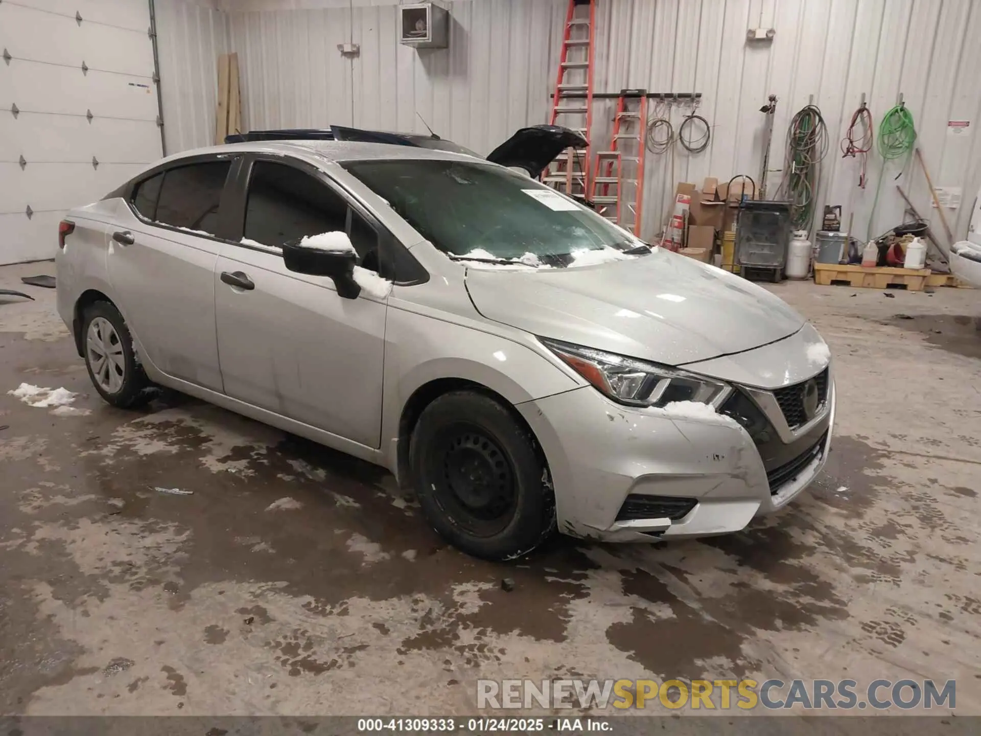 1 Photograph of a damaged car 3N1CN8DV4LL893447 NISSAN VERSA 2020