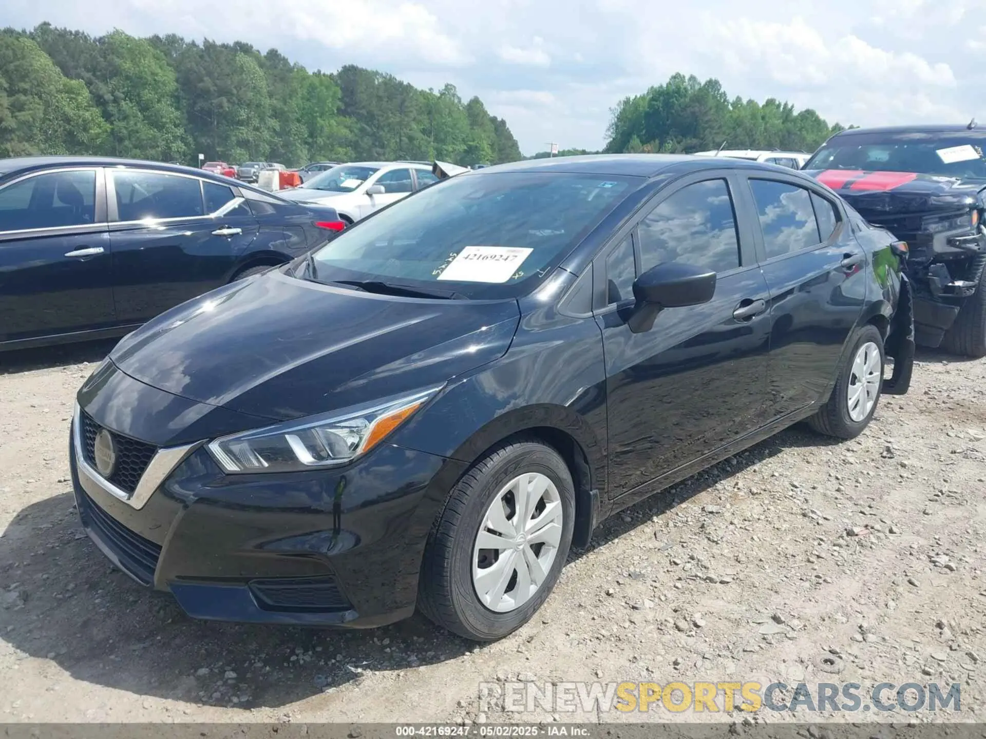 2 Photograph of a damaged car 3N1CN8DV5LL807563 NISSAN VERSA 2020