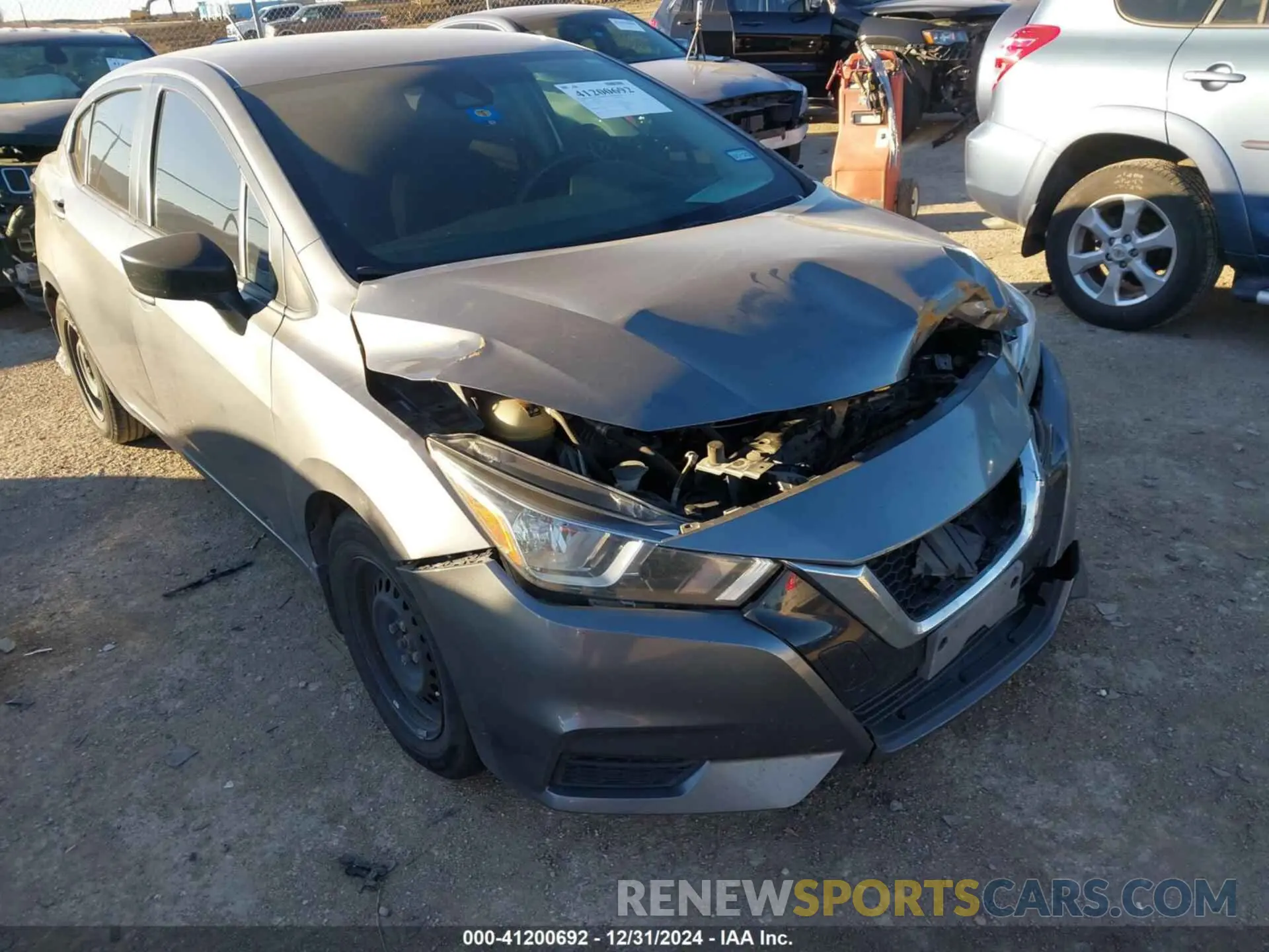 6 Photograph of a damaged car 3N1CN8DV5LL847223 NISSAN VERSA 2020