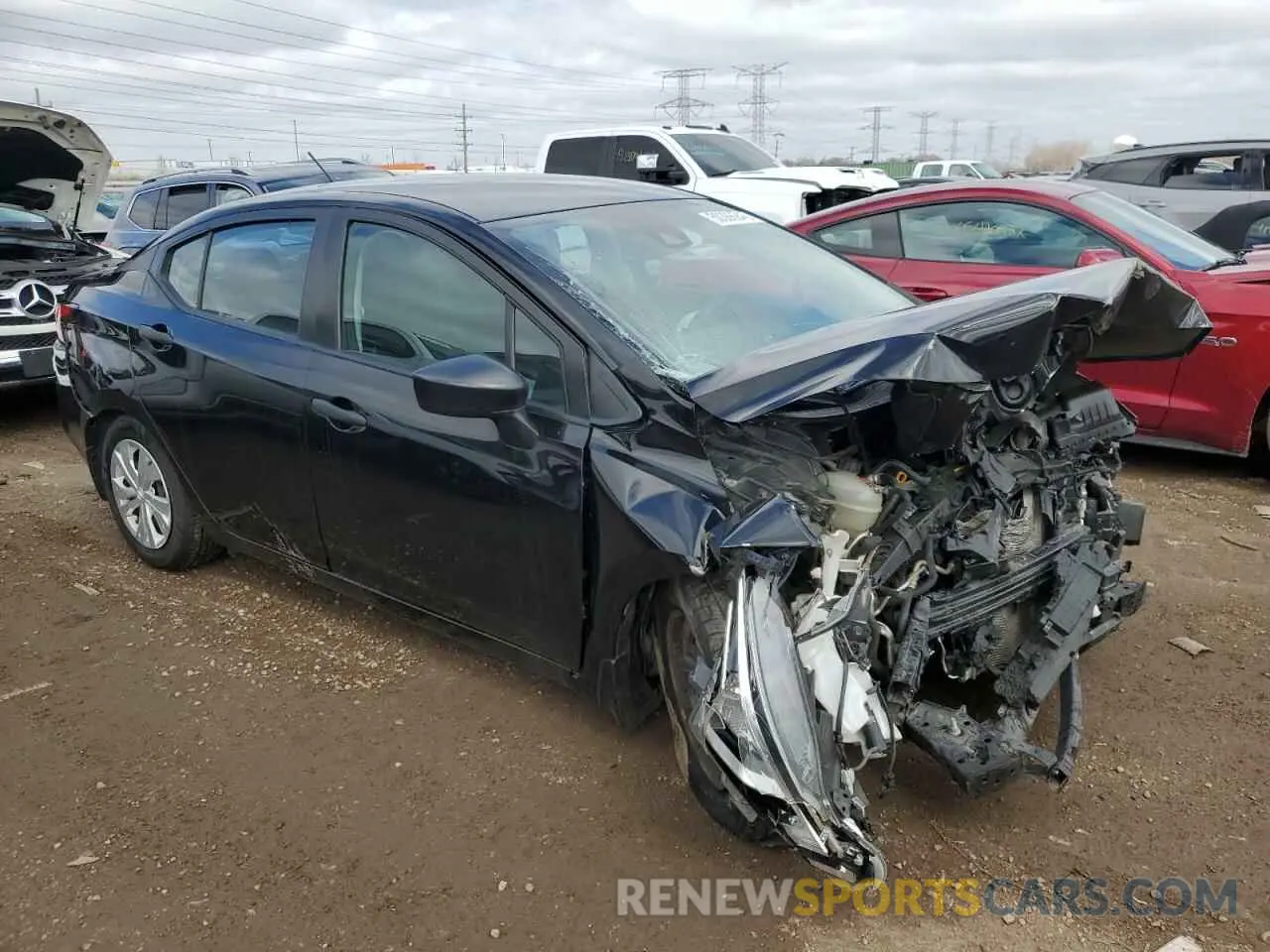 4 Photograph of a damaged car 3N1CN8DV6LL884264 NISSAN VERSA 2020