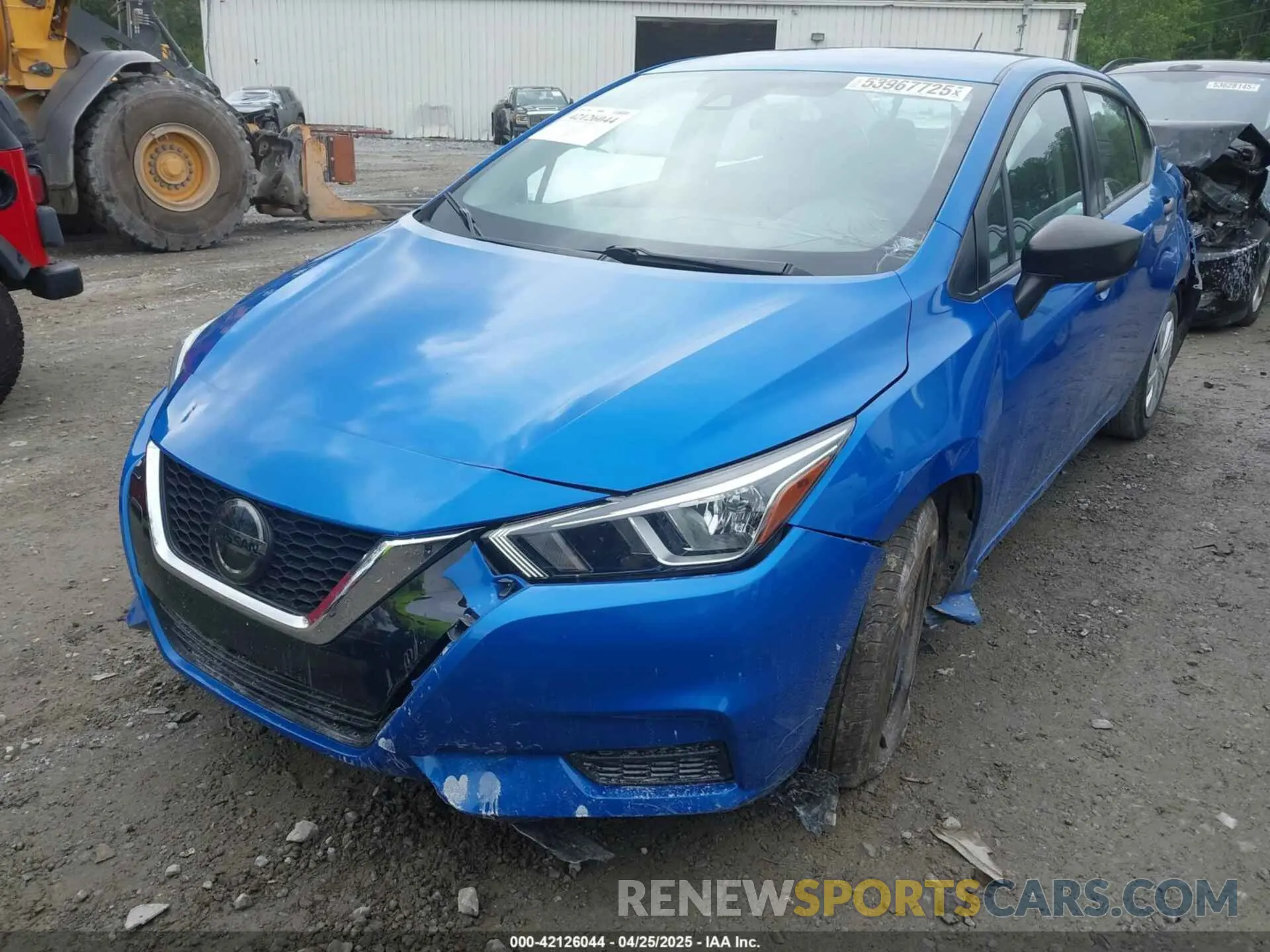 2 Photograph of a damaged car 3N1CN8DV6LL900625 NISSAN VERSA 2020