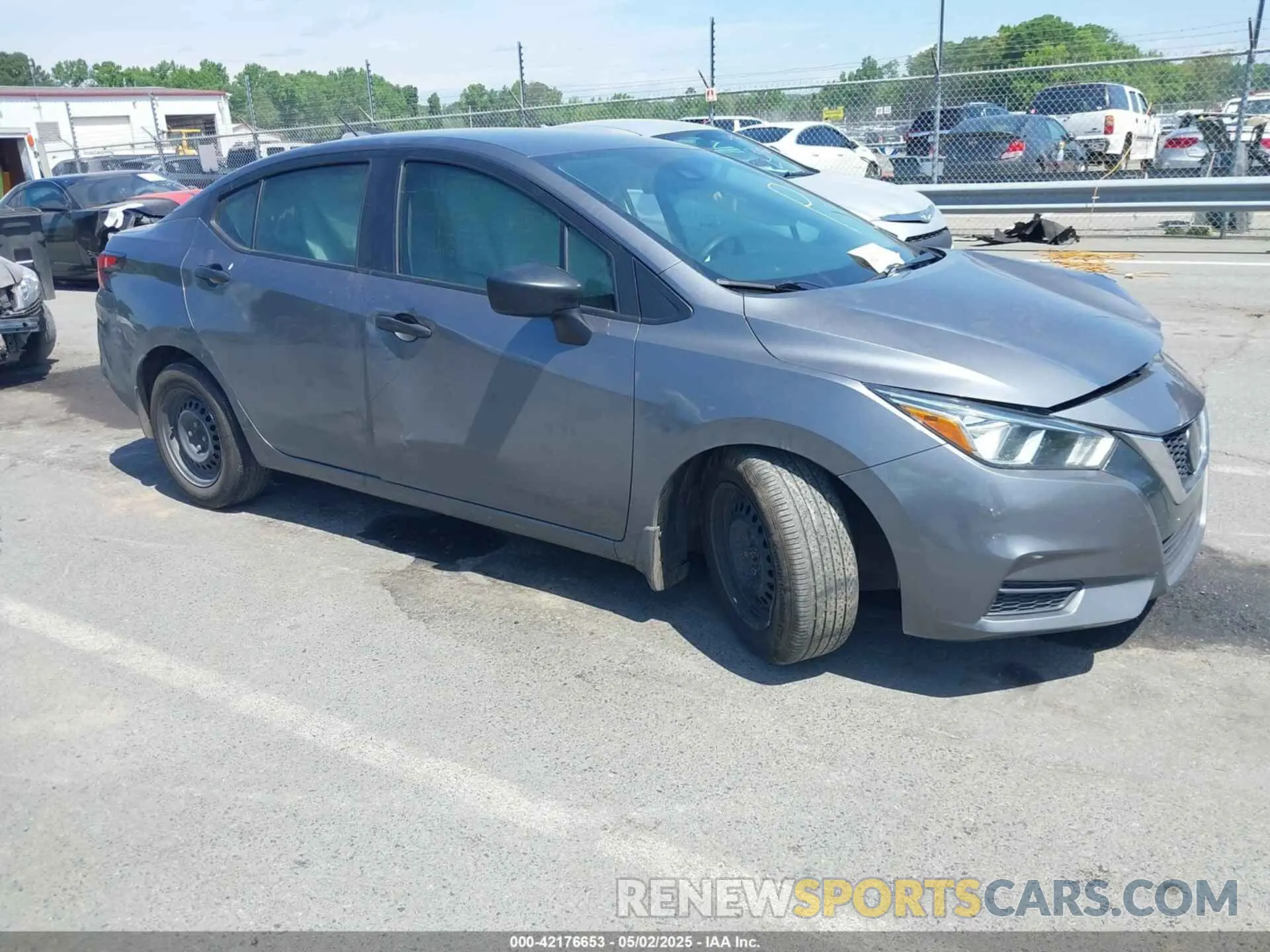 1 Photograph of a damaged car 3N1CN8DV6LL918073 NISSAN VERSA 2020