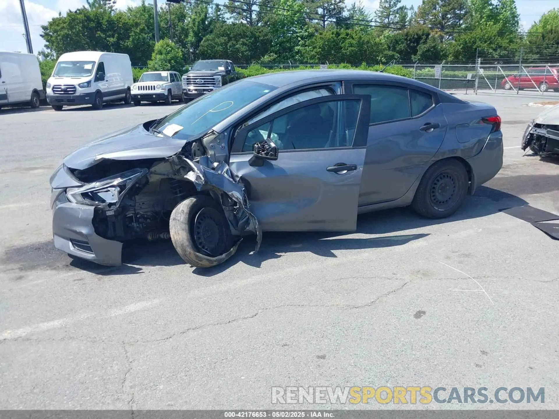 2 Photograph of a damaged car 3N1CN8DV6LL918073 NISSAN VERSA 2020
