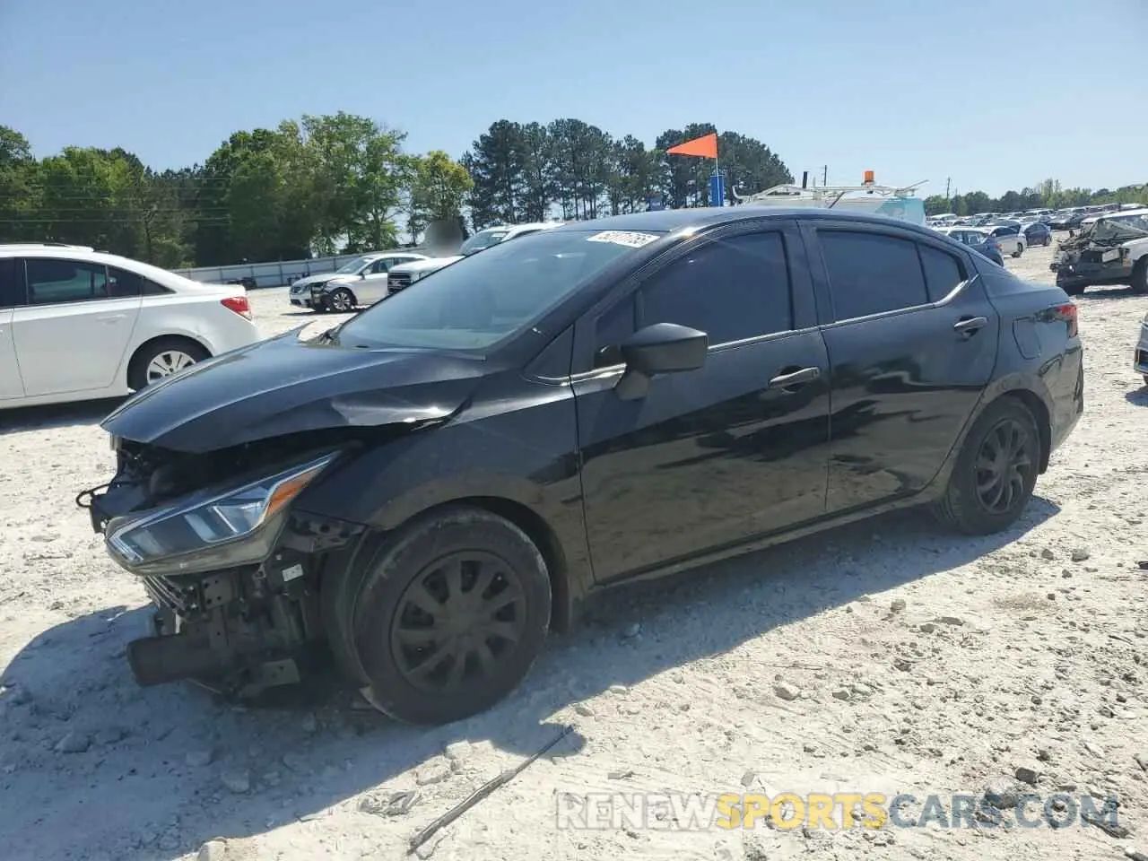1 Photograph of a damaged car 3N1CN8DV7LL900469 NISSAN VERSA 2020