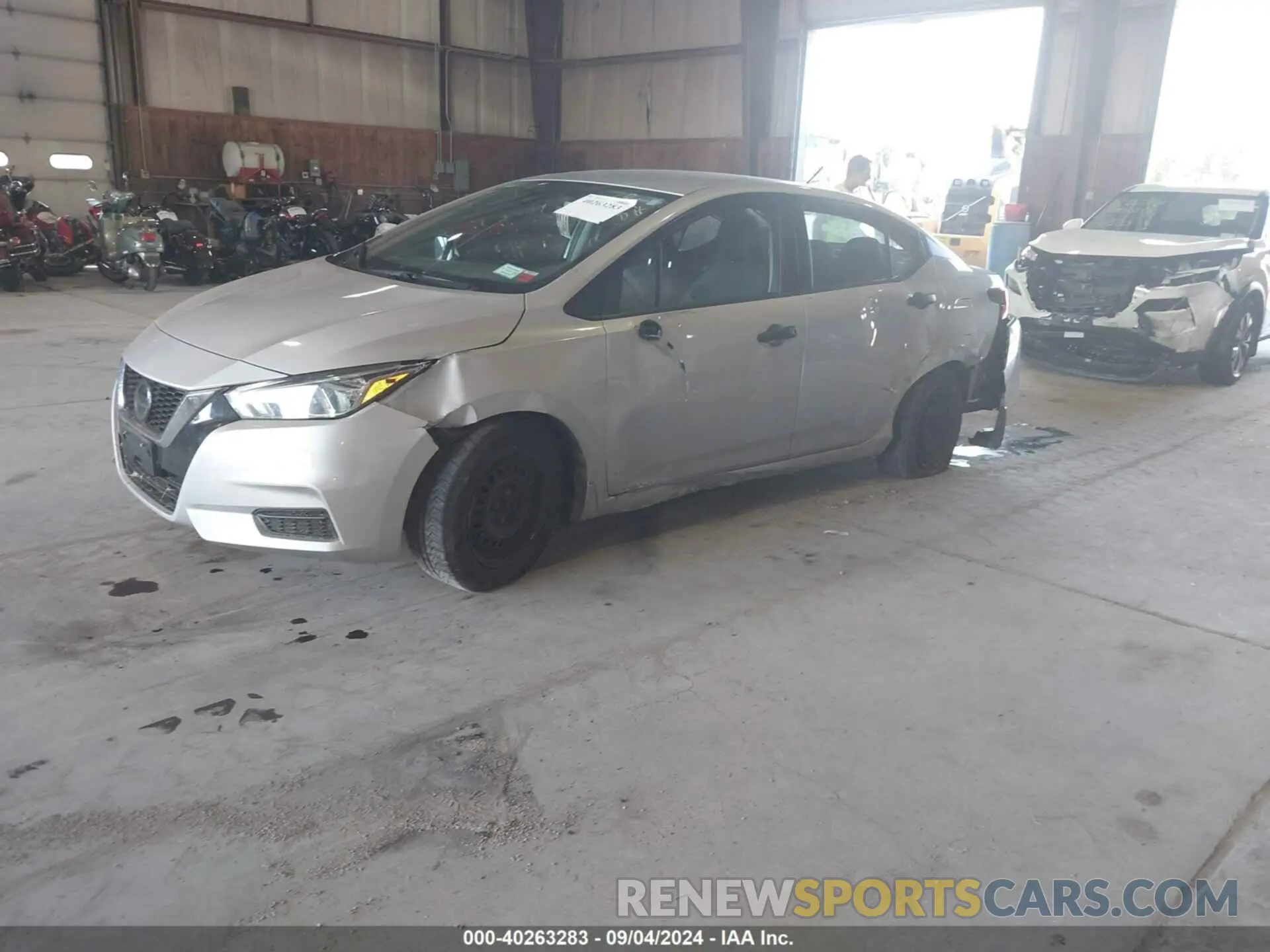 2 Photograph of a damaged car 3N1CN8DV8LL810389 NISSAN VERSA 2020