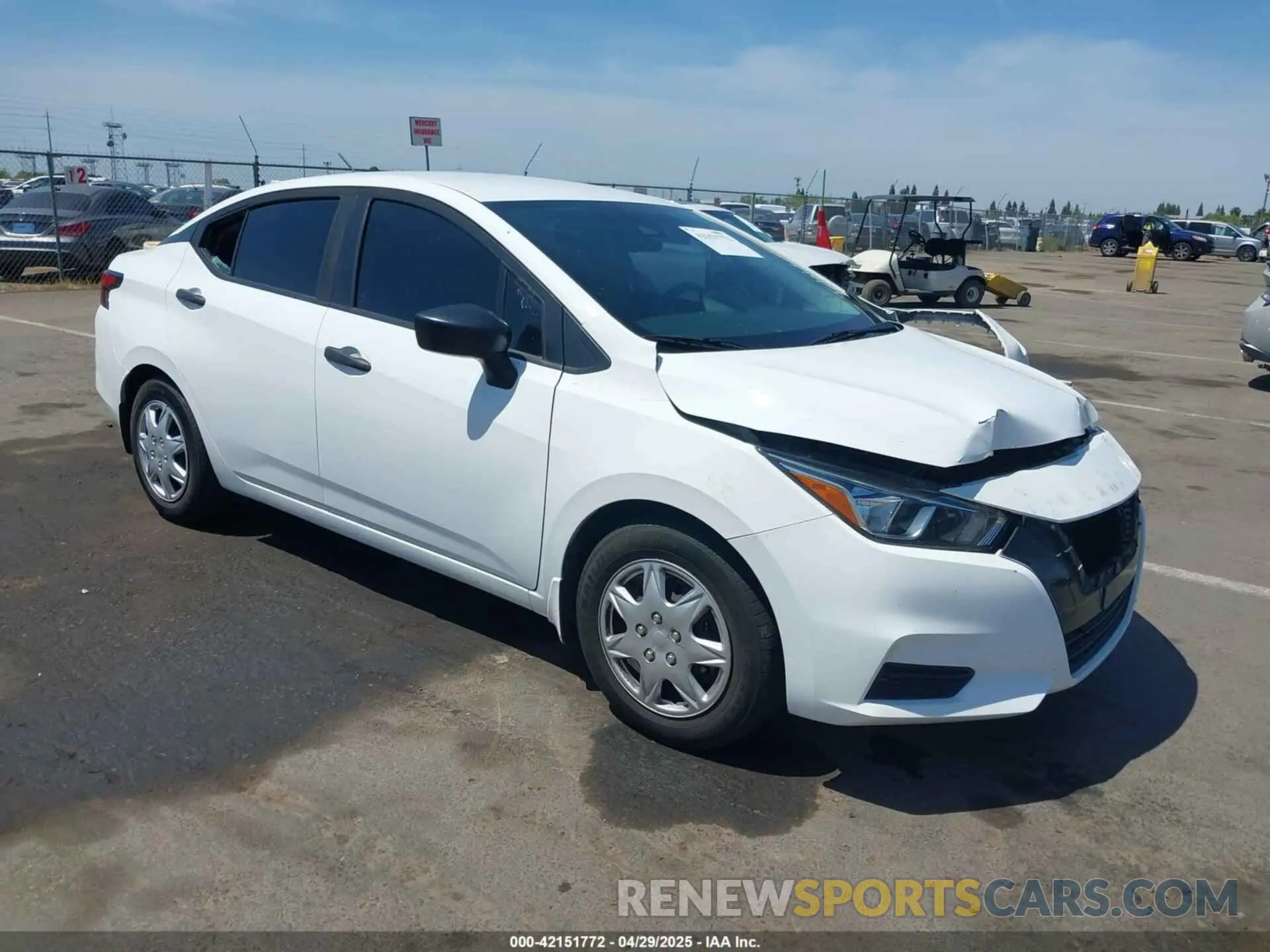 1 Photograph of a damaged car 3N1CN8DV8LL917992 NISSAN VERSA 2020