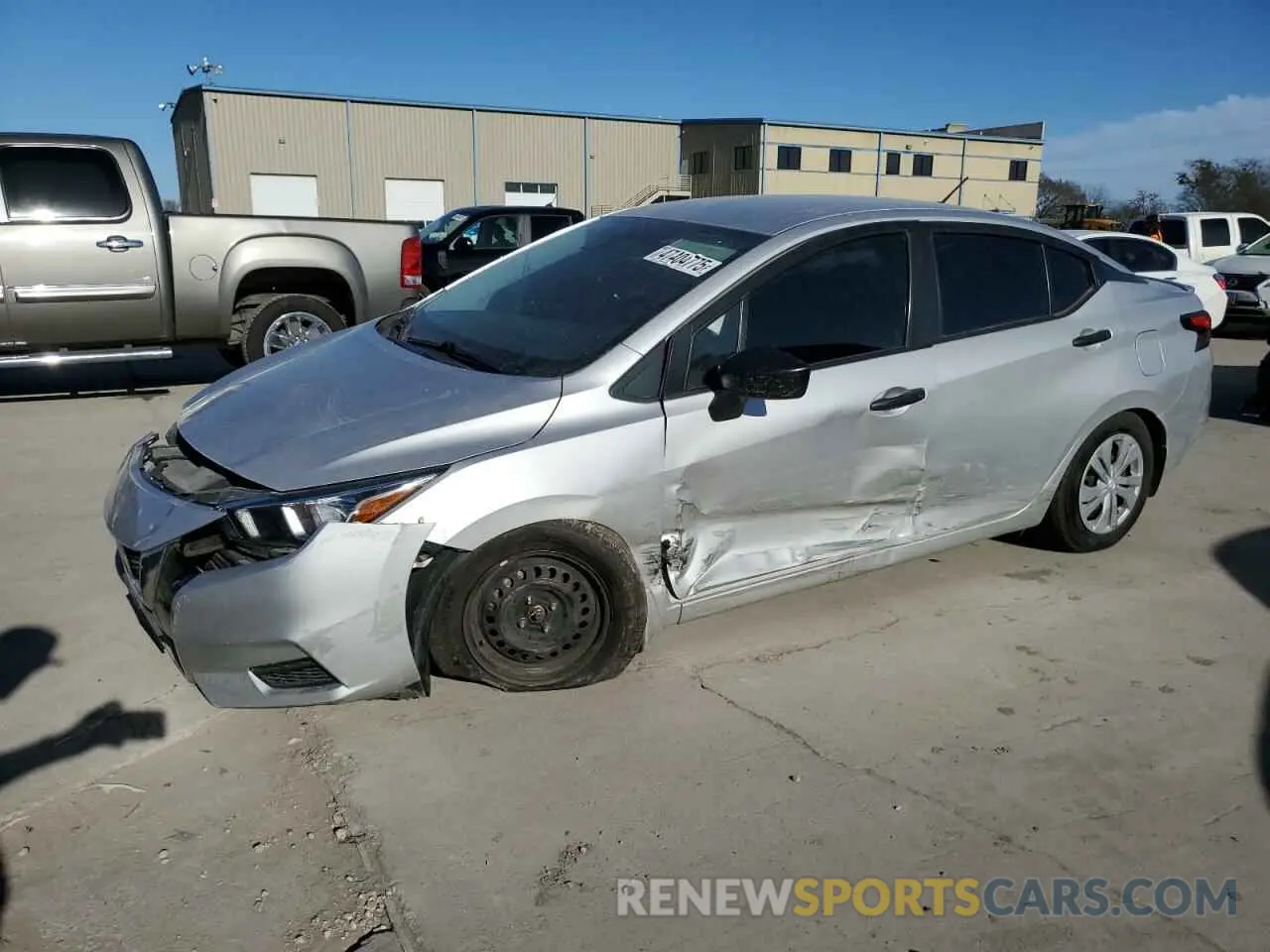 1 Photograph of a damaged car 3N1CN8DV9LL835530 NISSAN VERSA 2020