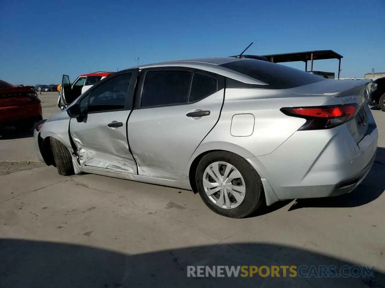 2 Photograph of a damaged car 3N1CN8DV9LL835530 NISSAN VERSA 2020