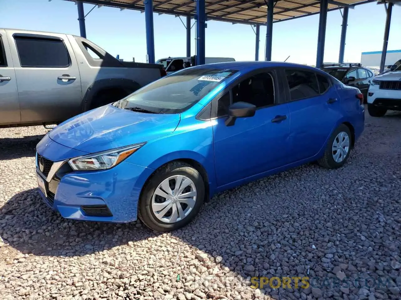 1 Photograph of a damaged car 3N1CN8DV9LL866776 NISSAN VERSA 2020