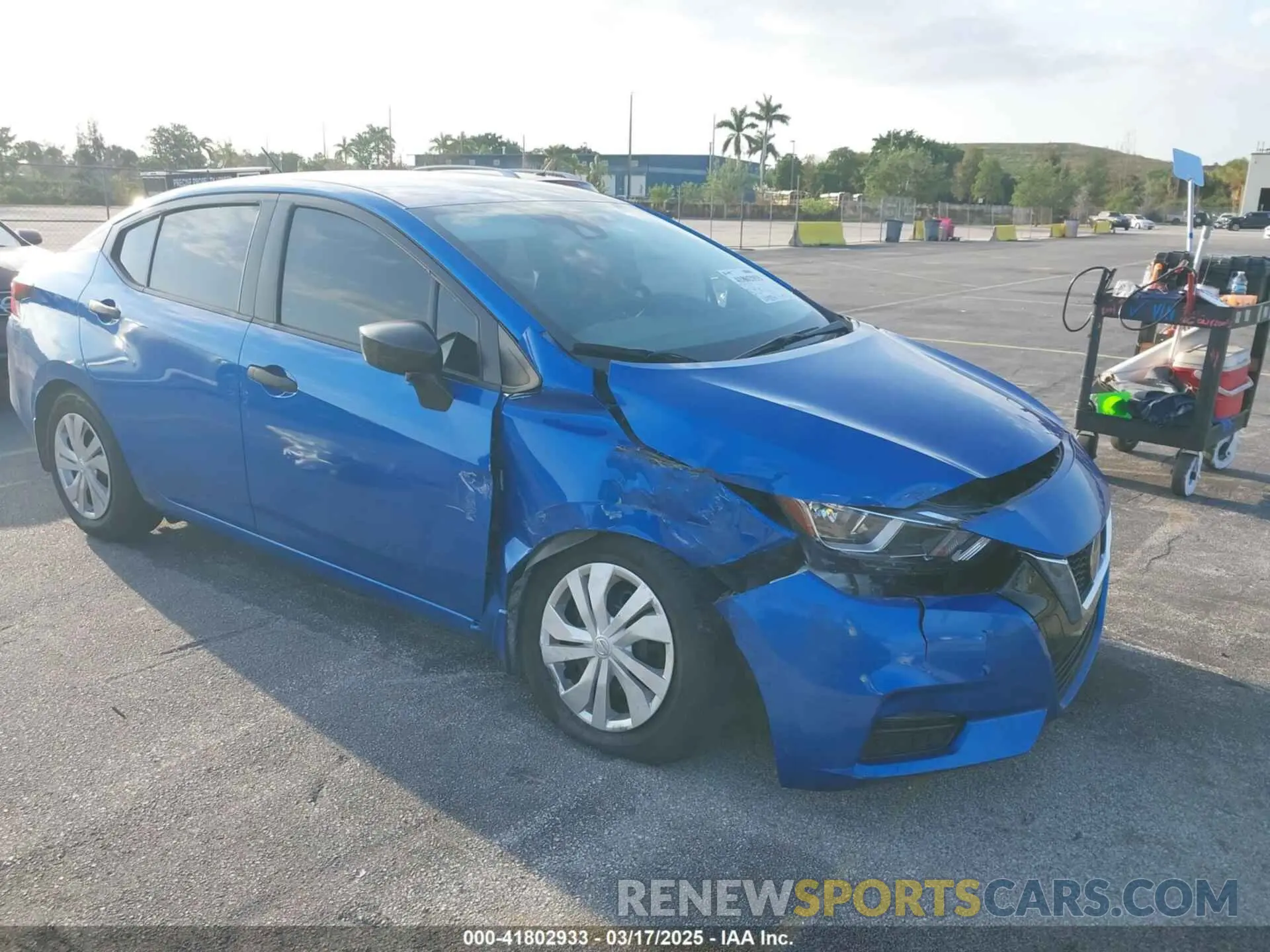 1 Фотография поврежденного автомобиля 3N1CN8DV9LL903096 NISSAN VERSA 2020
