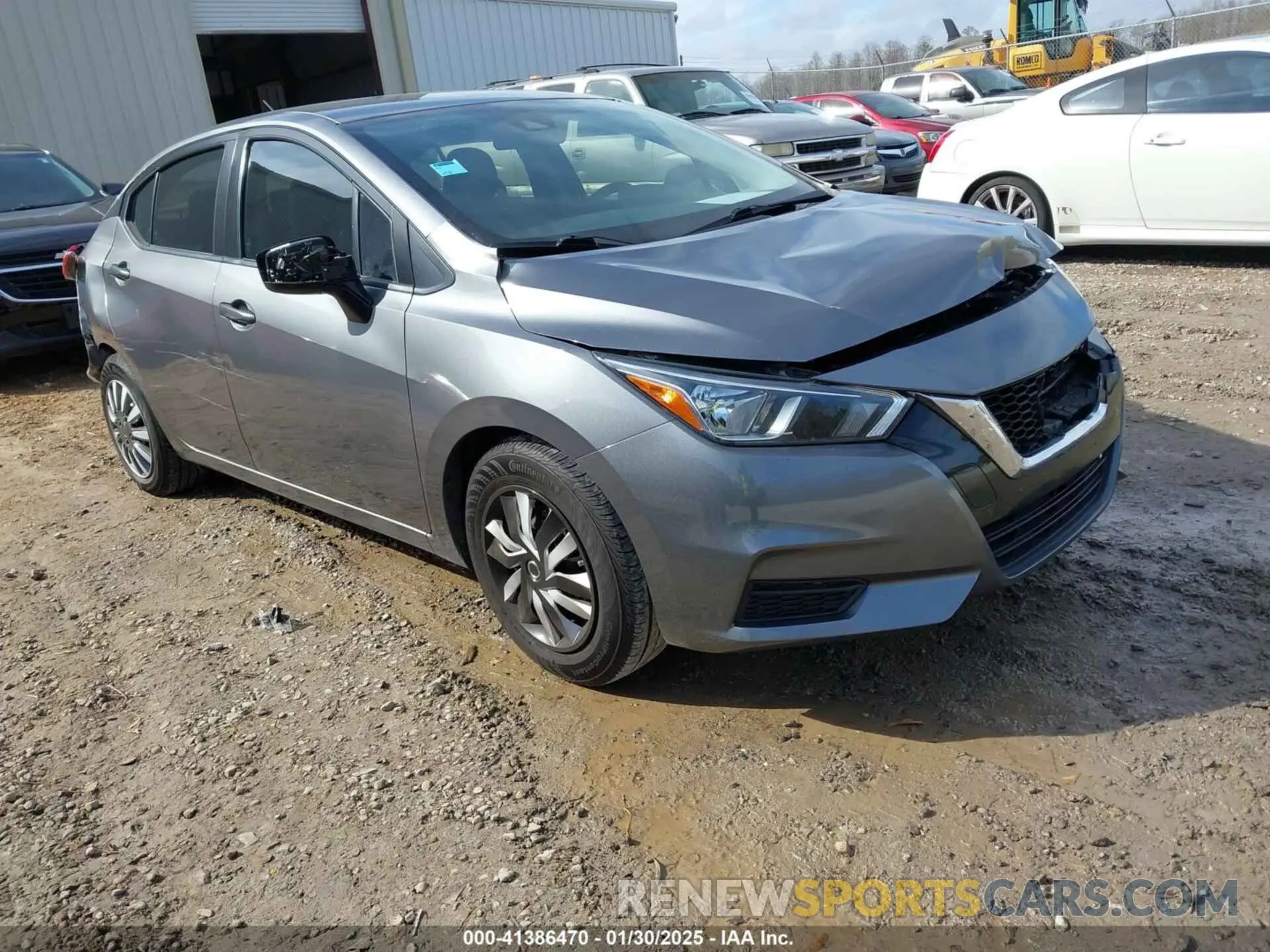 1 Photograph of a damaged car 3N1CN8DVXLL808076 NISSAN VERSA 2020