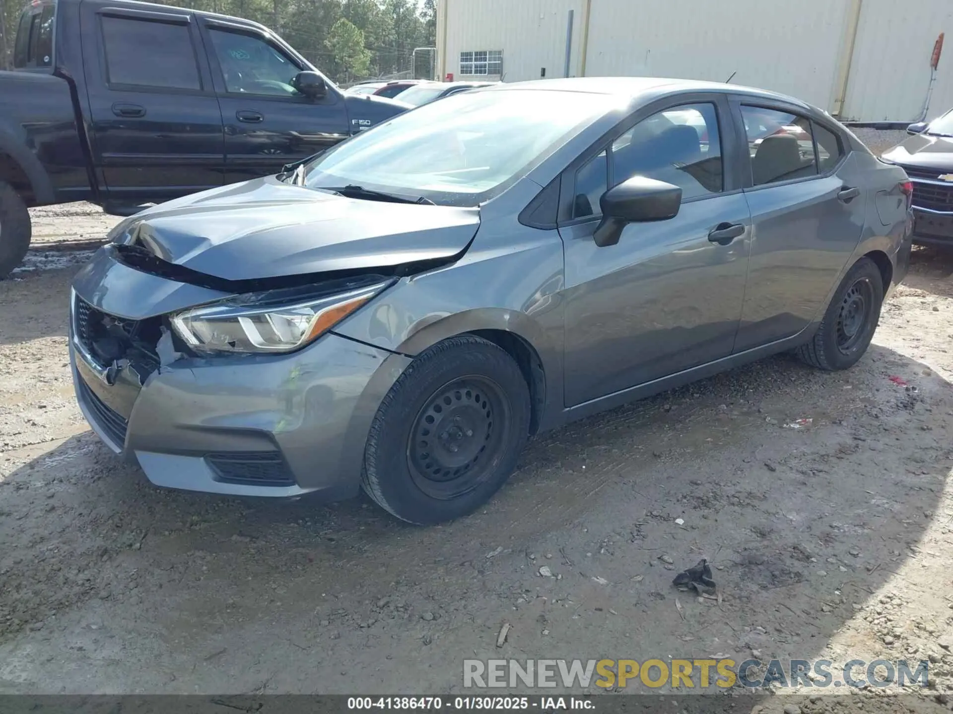 2 Photograph of a damaged car 3N1CN8DVXLL808076 NISSAN VERSA 2020