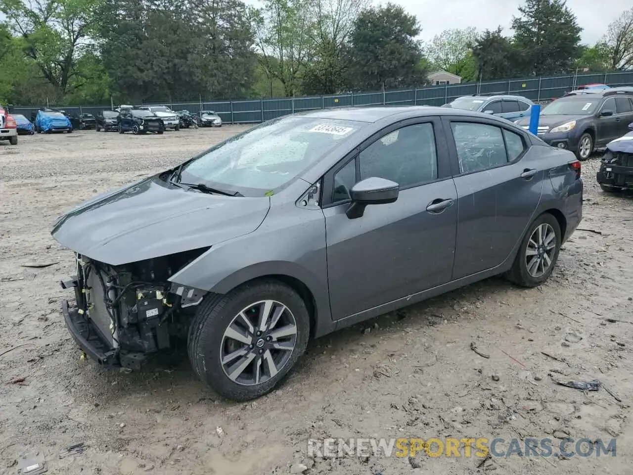 1 Photograph of a damaged car 3N1CN8EV0LL801071 NISSAN VERSA 2020