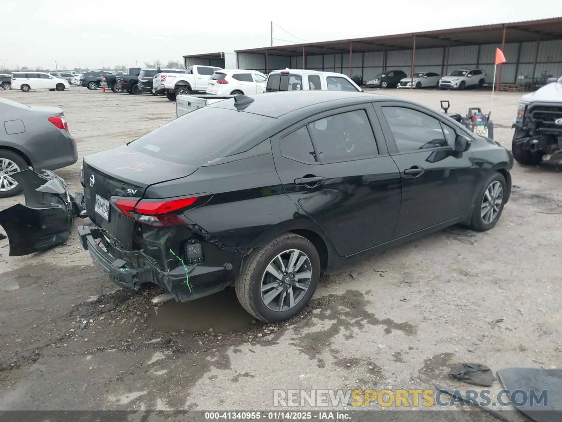 4 Photograph of a damaged car 3N1CN8EV0LL803029 NISSAN VERSA 2020
