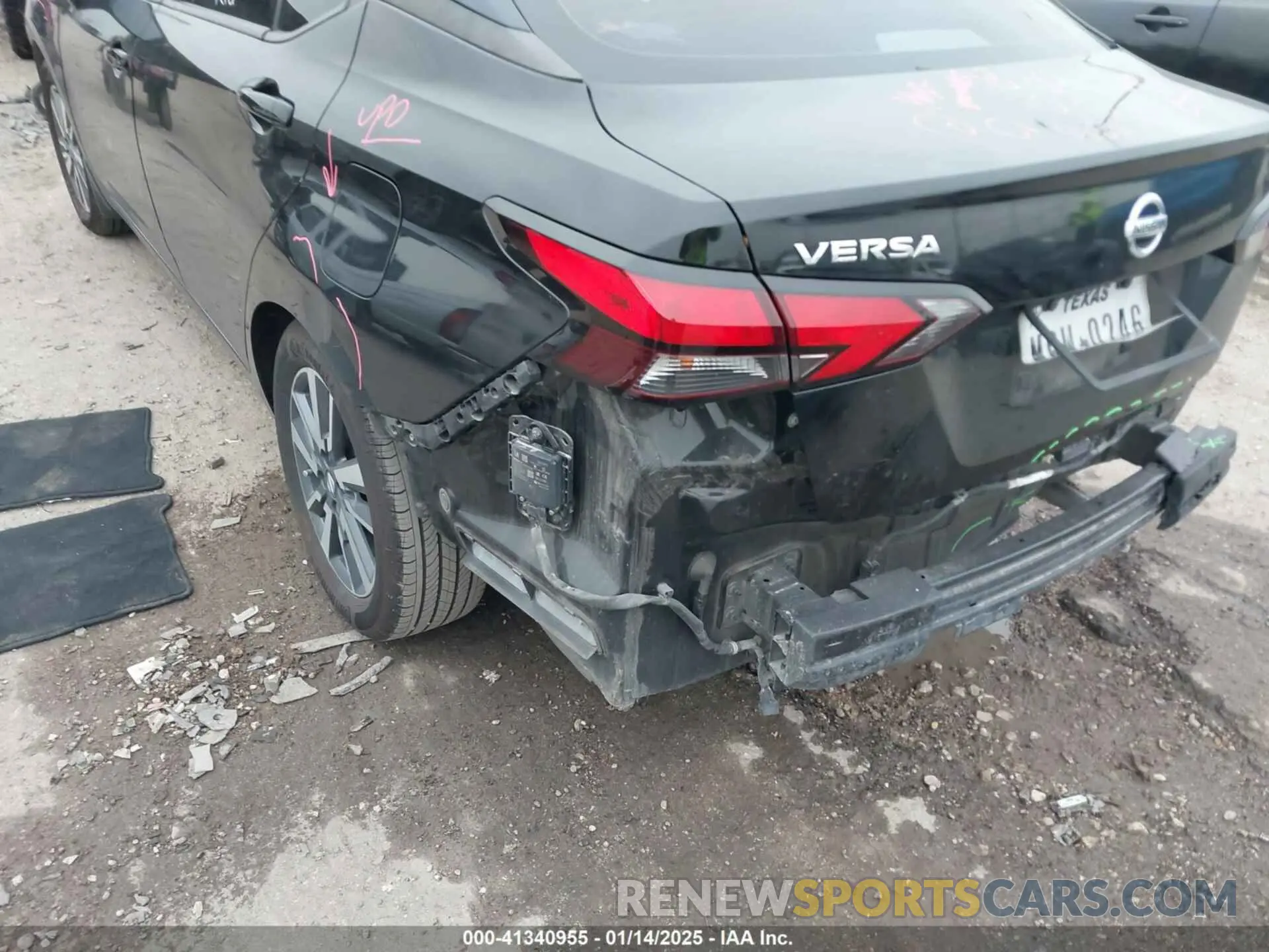 6 Photograph of a damaged car 3N1CN8EV0LL803029 NISSAN VERSA 2020