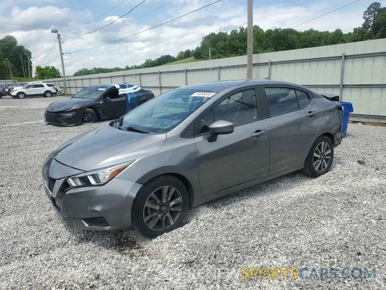 1 Photograph of a damaged car 3N1CN8EV0LL807100 NISSAN VERSA 2020
