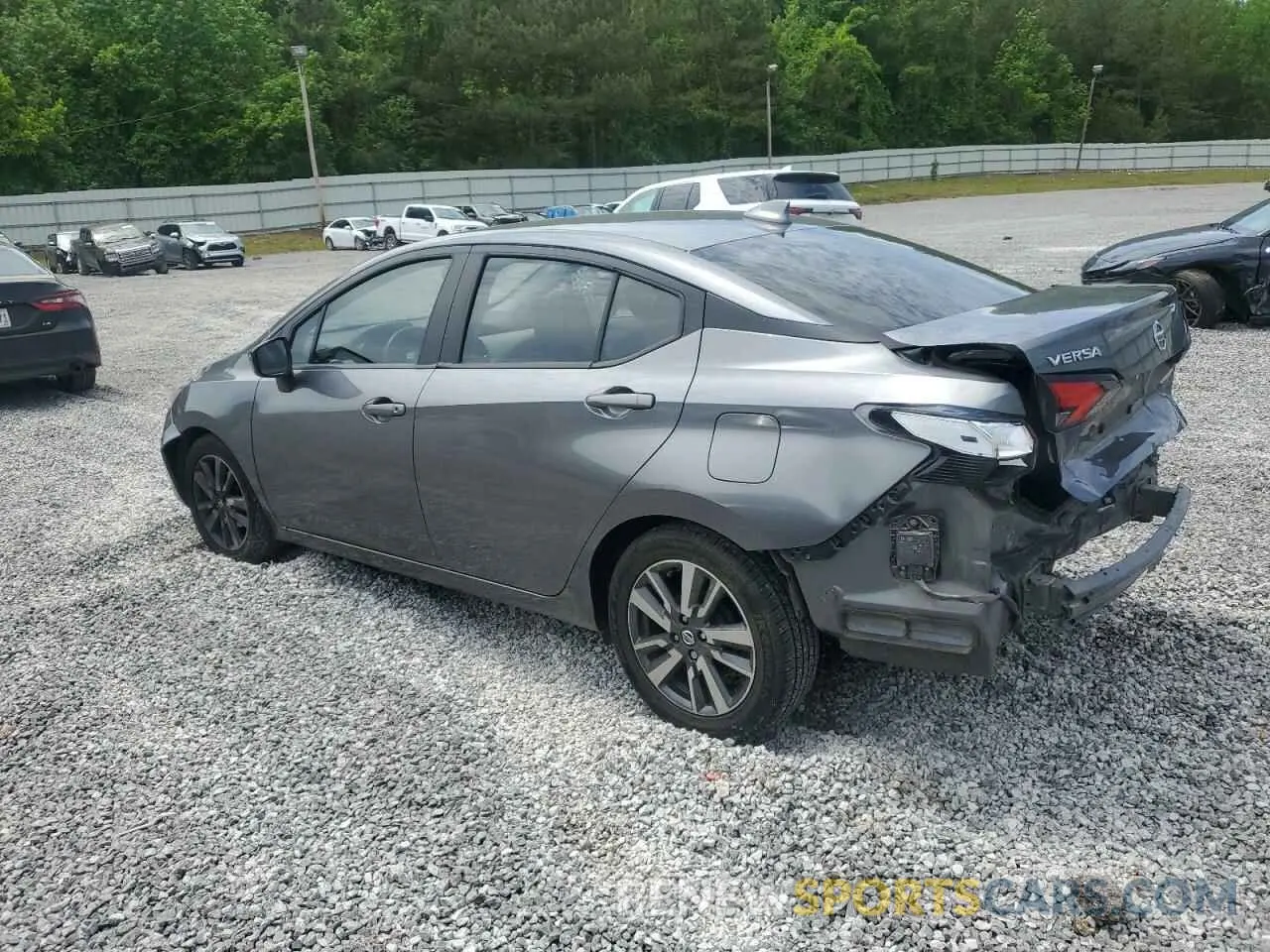 2 Photograph of a damaged car 3N1CN8EV0LL807100 NISSAN VERSA 2020