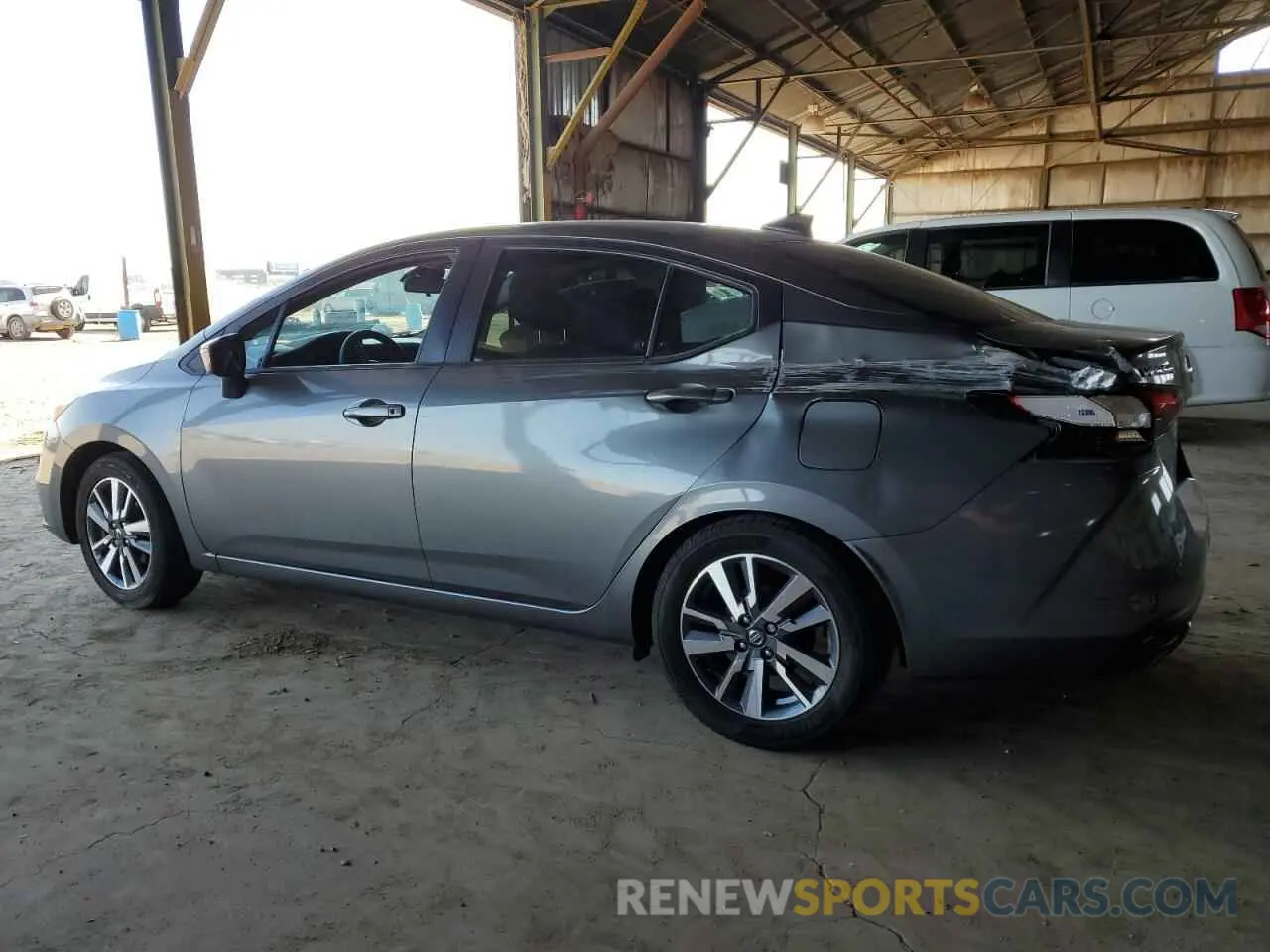 2 Photograph of a damaged car 3N1CN8EV0LL817481 NISSAN VERSA 2020