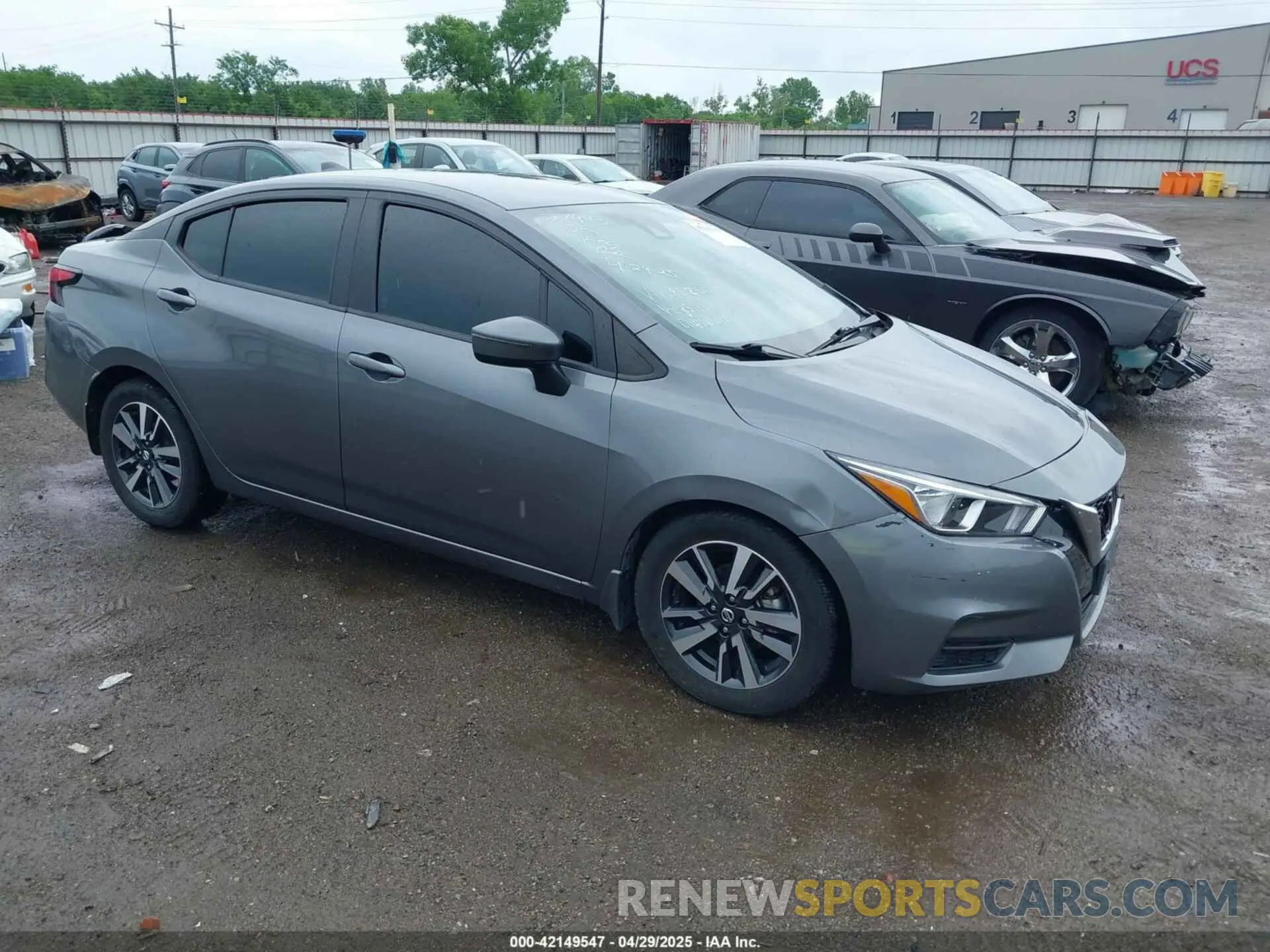 1 Photograph of a damaged car 3N1CN8EV0LL862551 NISSAN VERSA 2020