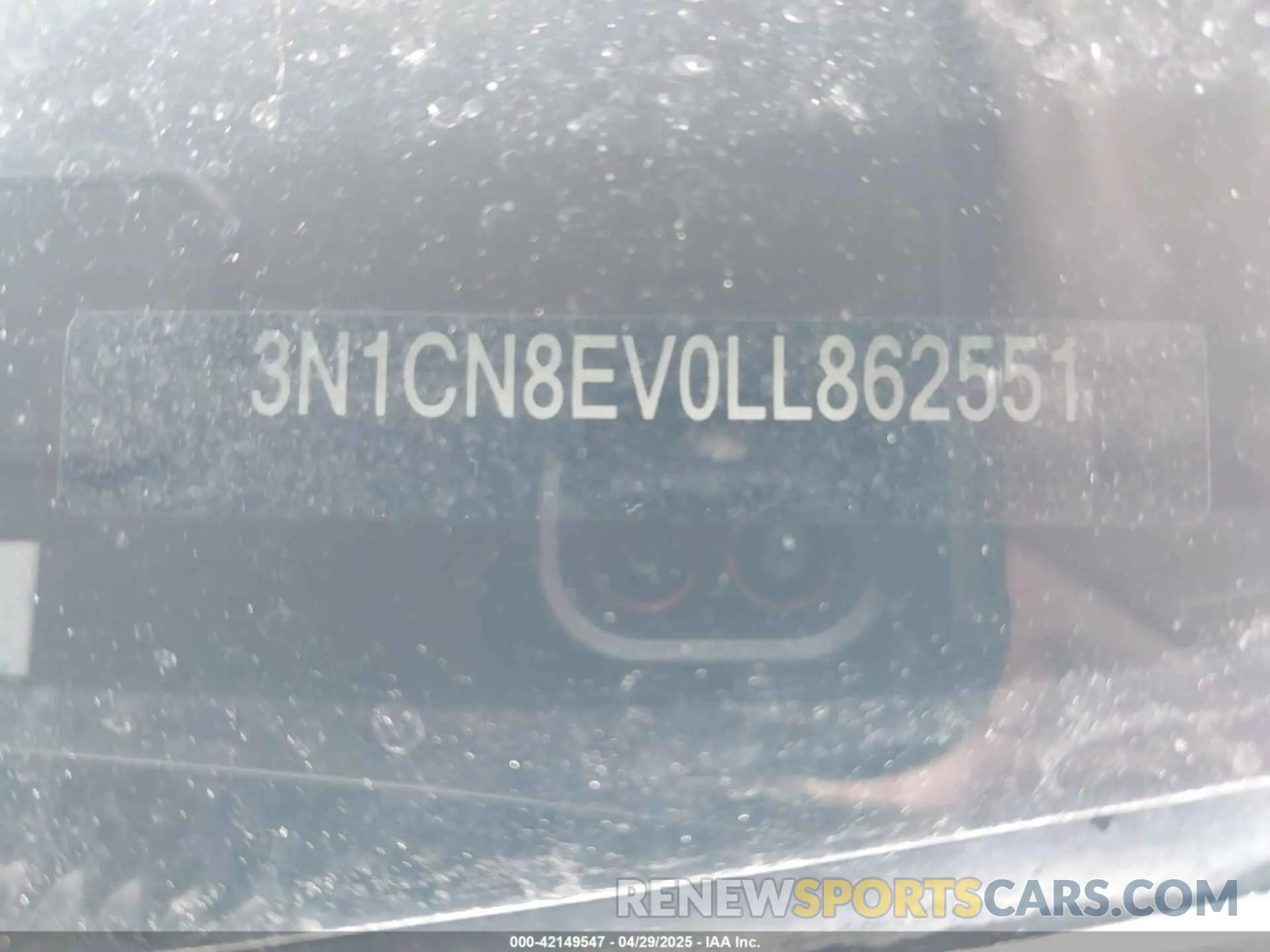9 Photograph of a damaged car 3N1CN8EV0LL862551 NISSAN VERSA 2020