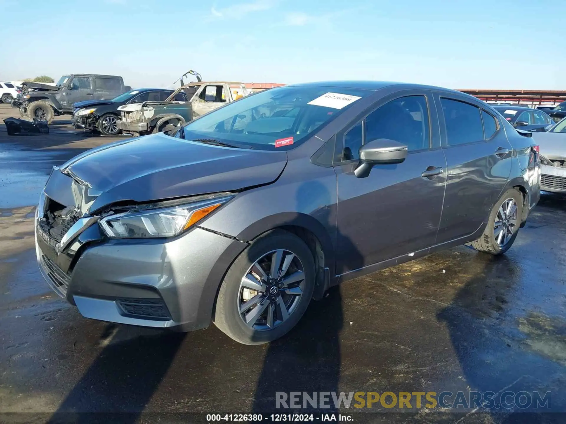 2 Фотография поврежденного автомобиля 3N1CN8EV1LL810104 NISSAN VERSA 2020