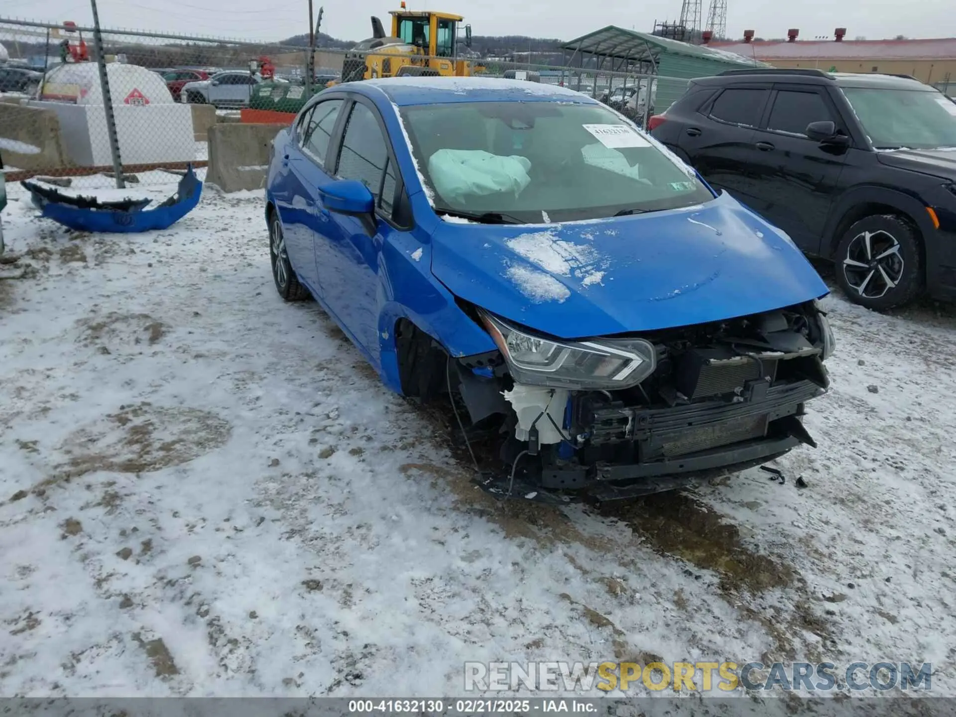 1 Photograph of a damaged car 3N1CN8EV1LL862820 NISSAN VERSA 2020
