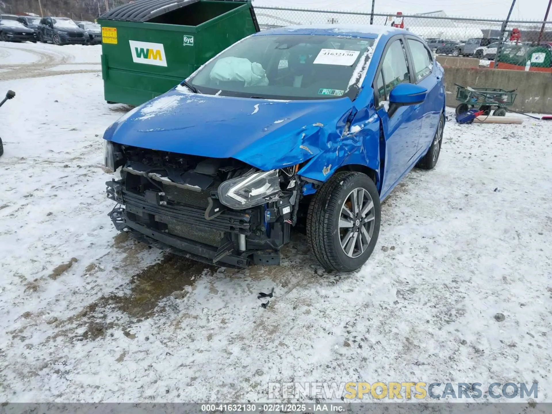 2 Photograph of a damaged car 3N1CN8EV1LL862820 NISSAN VERSA 2020