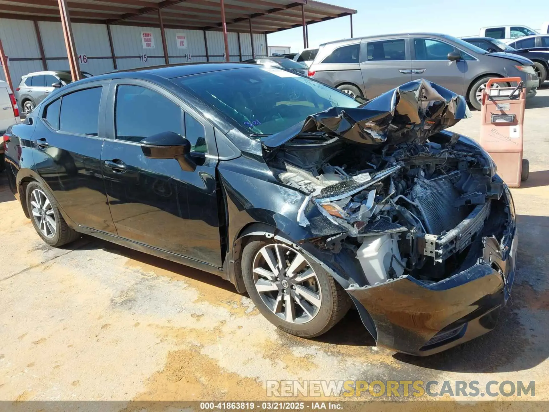 13 Photograph of a damaged car 3N1CN8EV1LL869380 NISSAN VERSA 2020