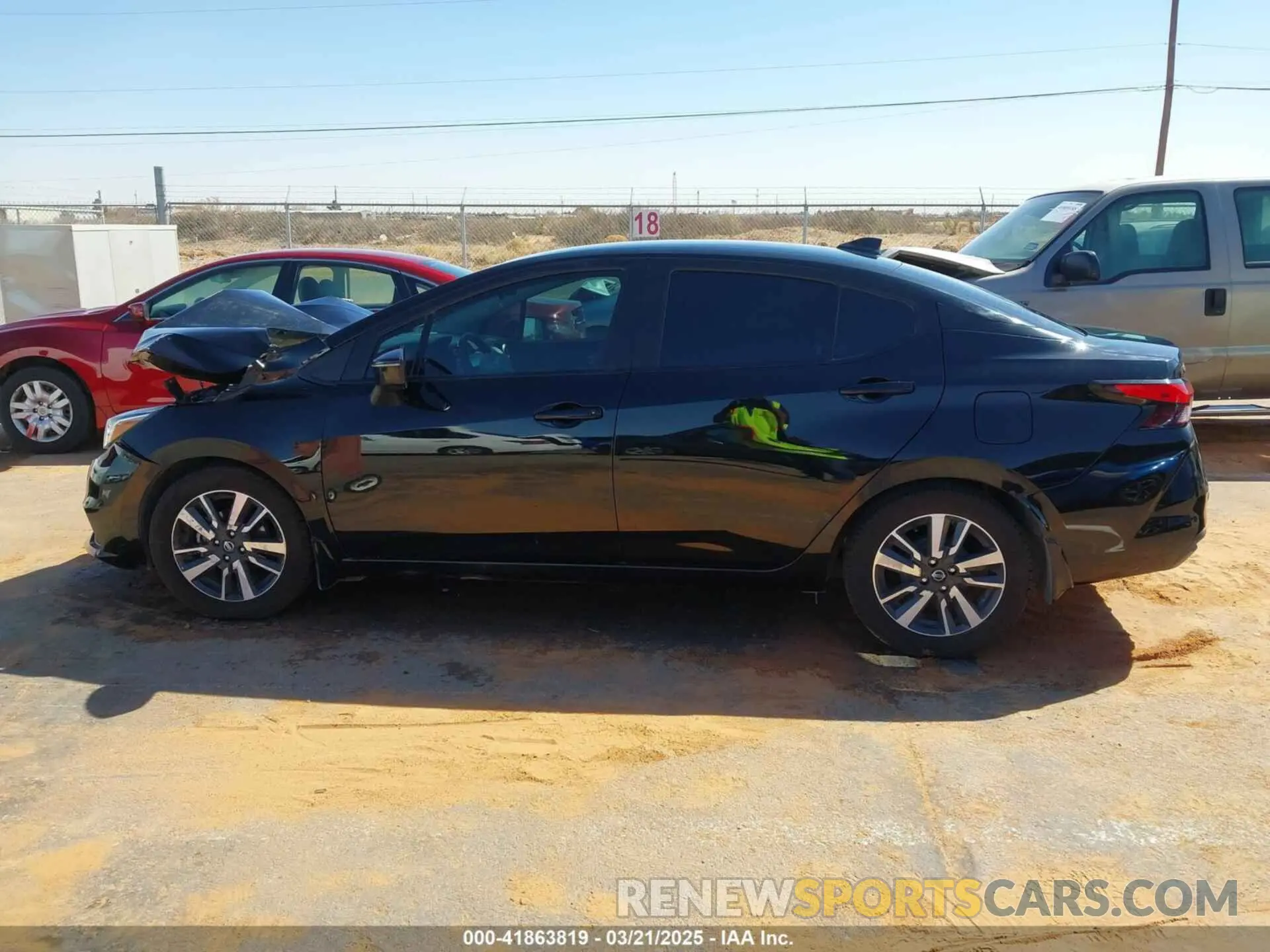14 Photograph of a damaged car 3N1CN8EV1LL869380 NISSAN VERSA 2020