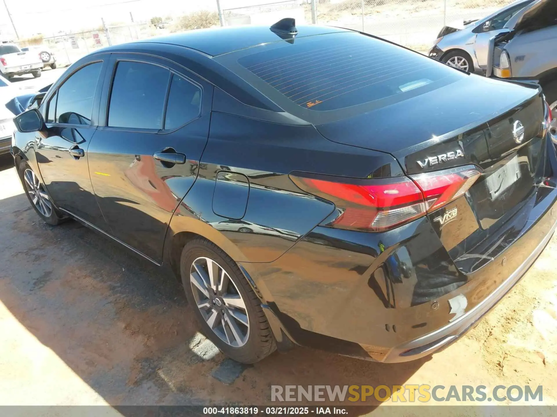 3 Photograph of a damaged car 3N1CN8EV1LL869380 NISSAN VERSA 2020