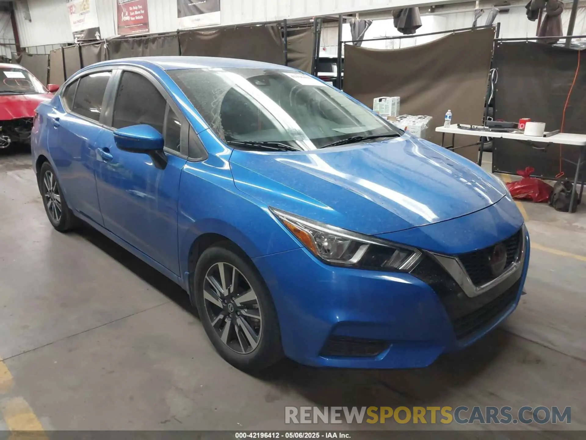 1 Photograph of a damaged car 3N1CN8EV1LL911076 NISSAN VERSA 2020