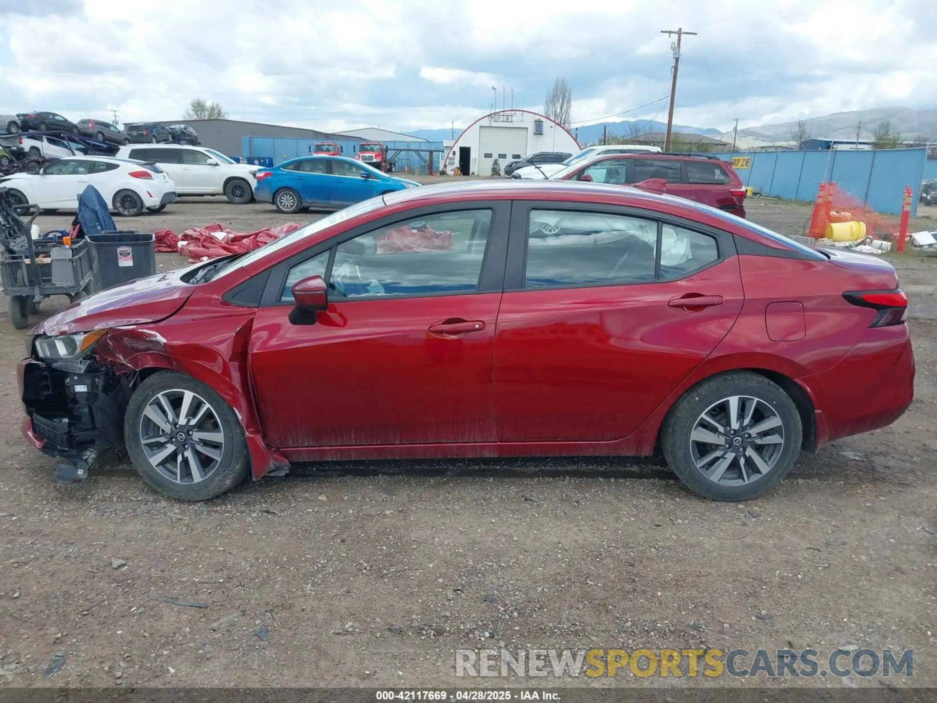 14 Photograph of a damaged car 3N1CN8EV2LL804182 NISSAN VERSA 2020