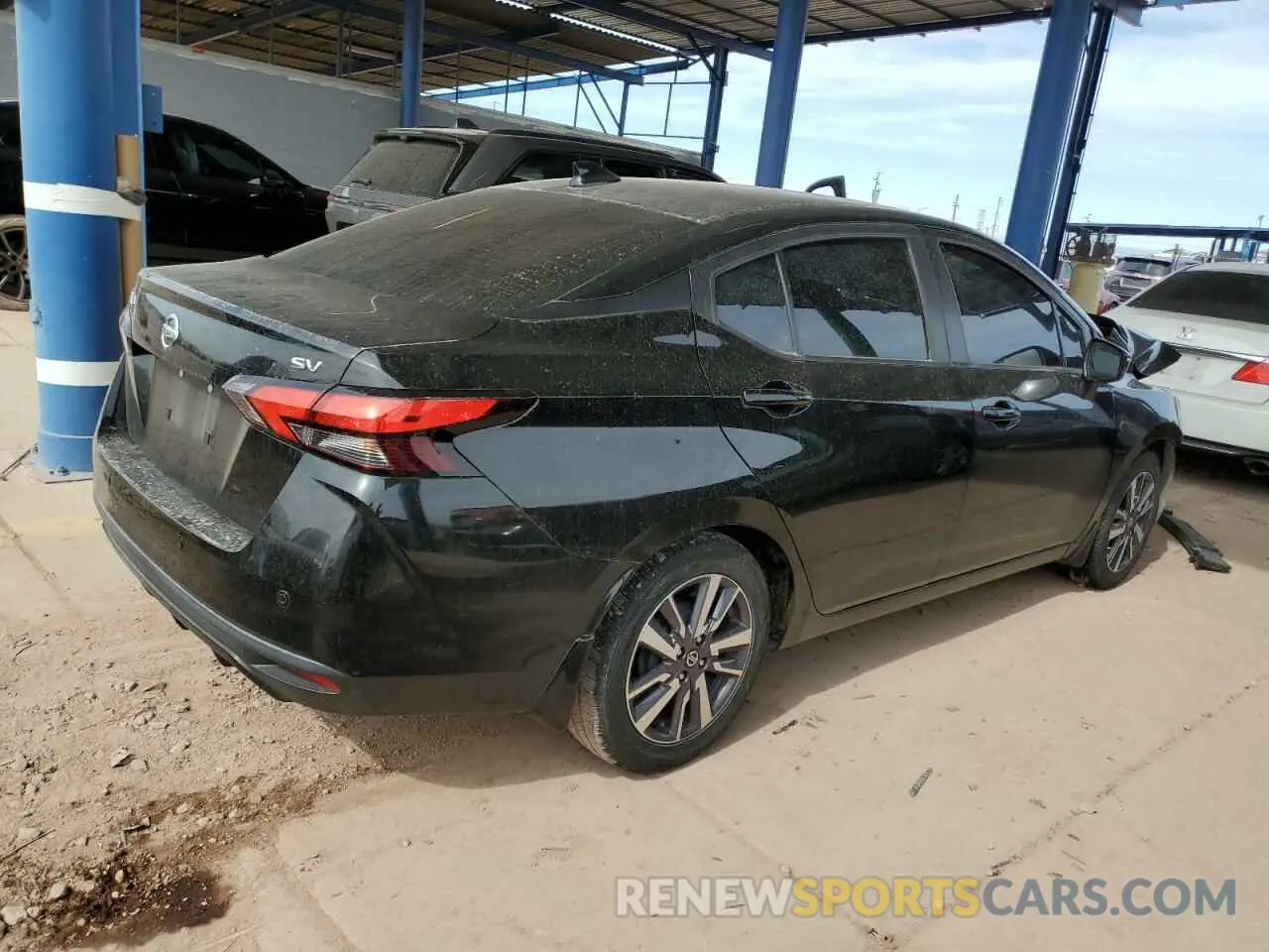 3 Photograph of a damaged car 3N1CN8EV2LL805400 NISSAN VERSA 2020