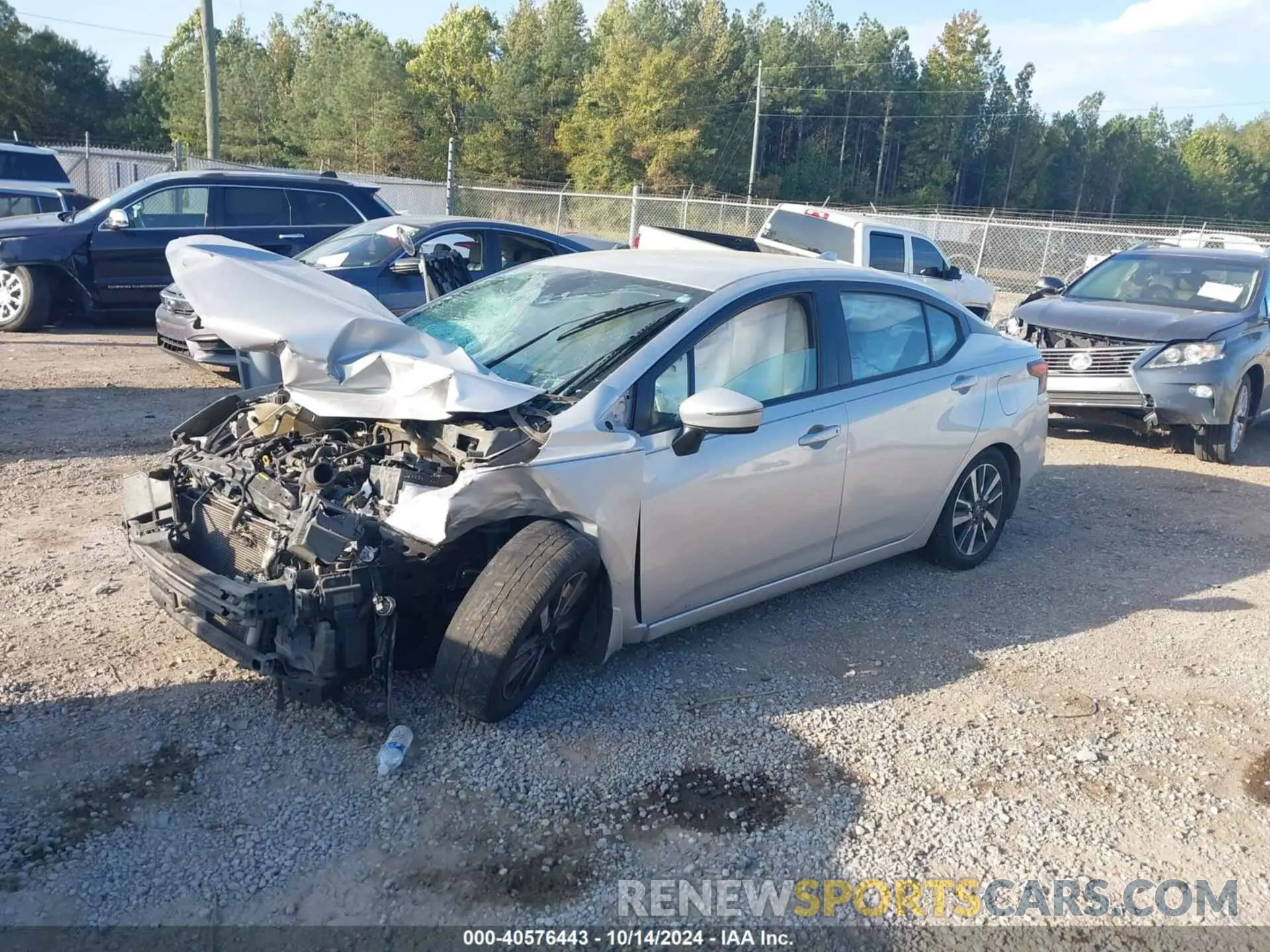 2 Photograph of a damaged car 3N1CN8EV2LL871235 NISSAN VERSA 2020