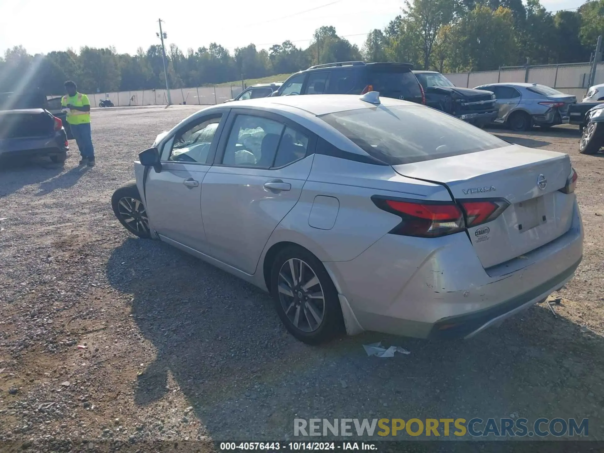 3 Photograph of a damaged car 3N1CN8EV2LL871235 NISSAN VERSA 2020