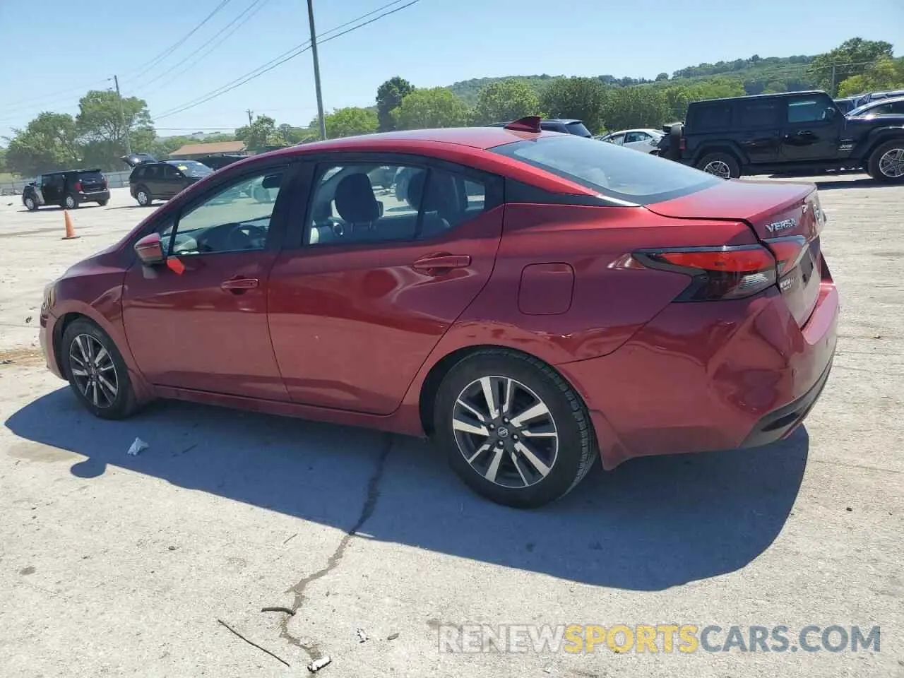 2 Photograph of a damaged car 3N1CN8EV2LL909384 NISSAN VERSA 2020