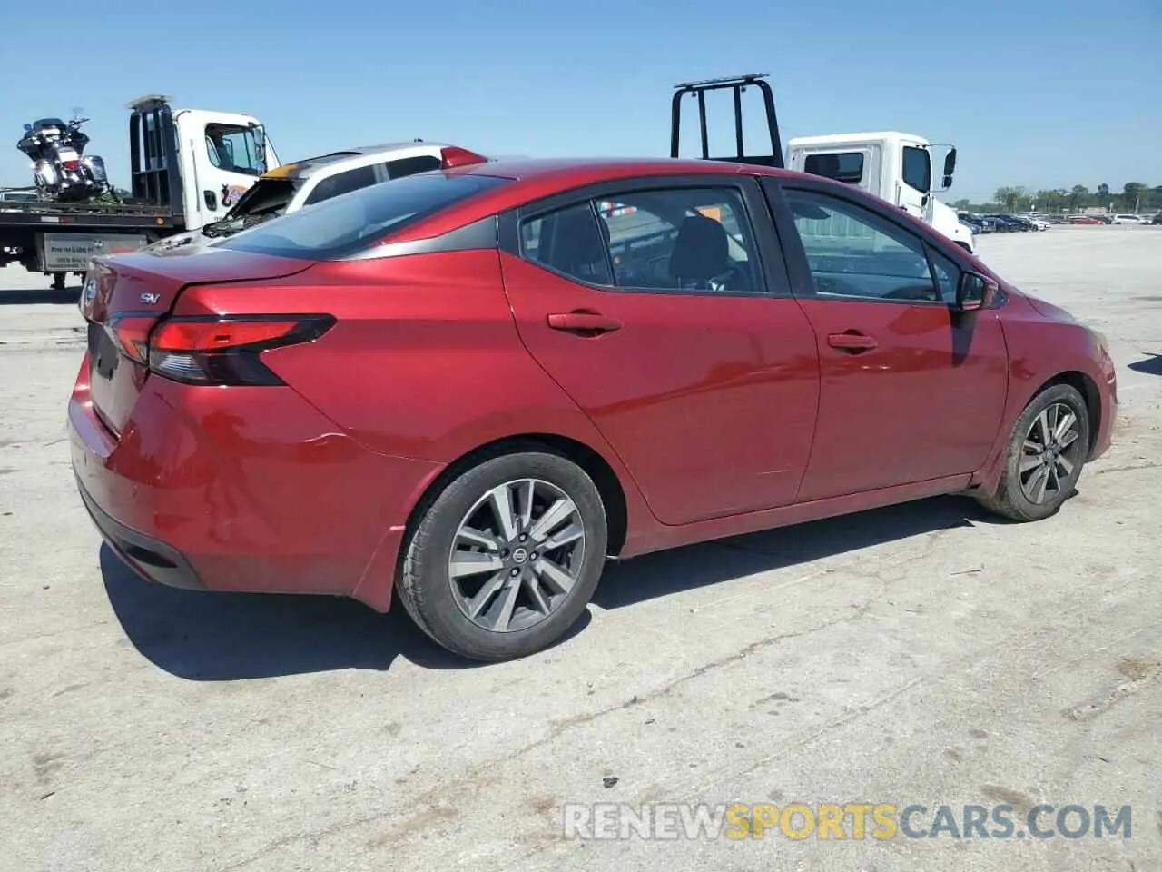 3 Photograph of a damaged car 3N1CN8EV2LL909384 NISSAN VERSA 2020