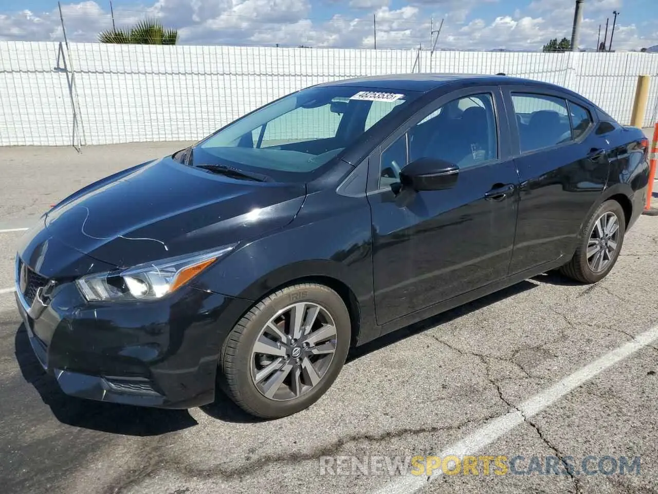 1 Photograph of a damaged car 3N1CN8EV4LL840102 NISSAN VERSA 2020