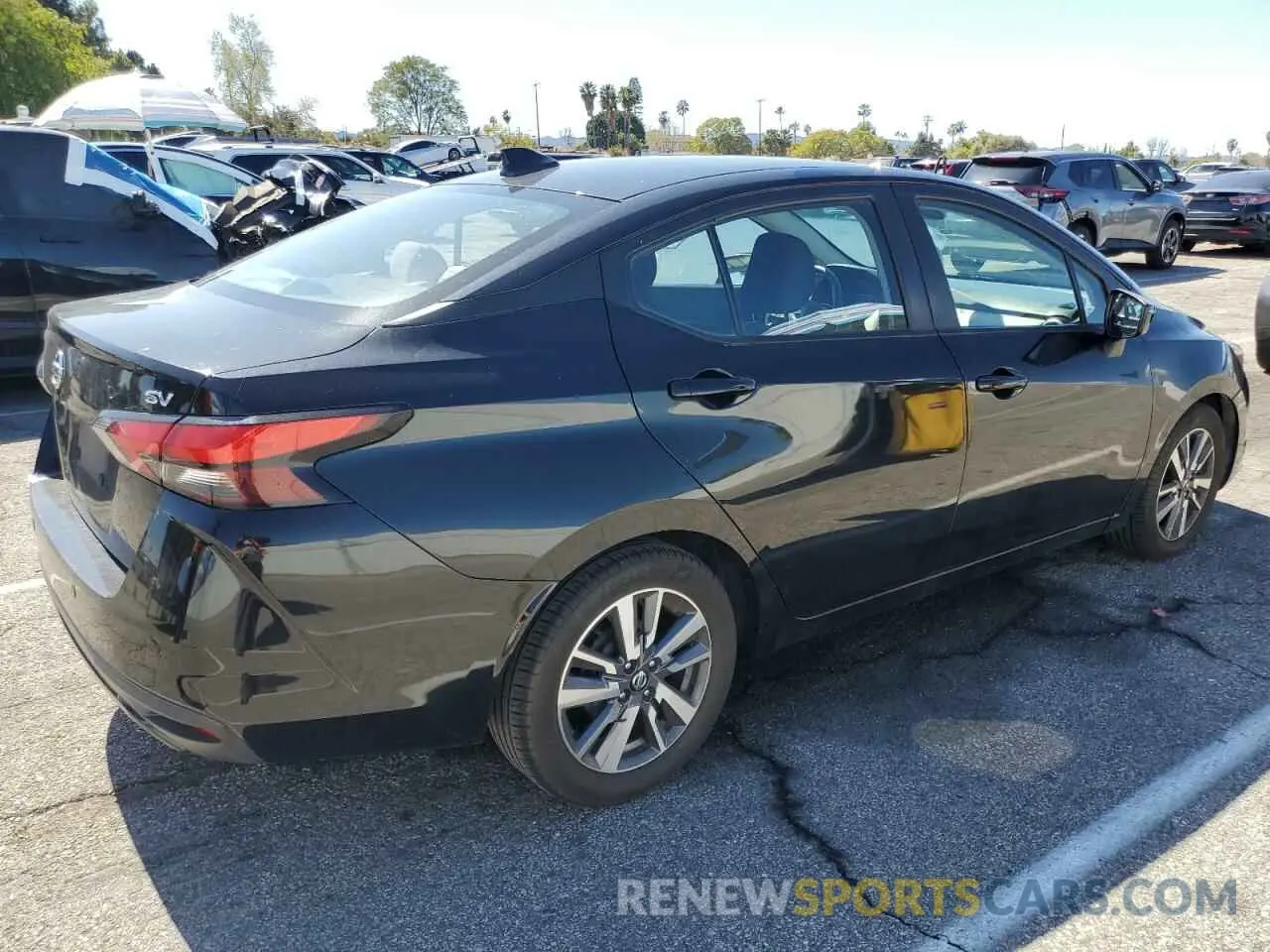 3 Photograph of a damaged car 3N1CN8EV4LL840102 NISSAN VERSA 2020