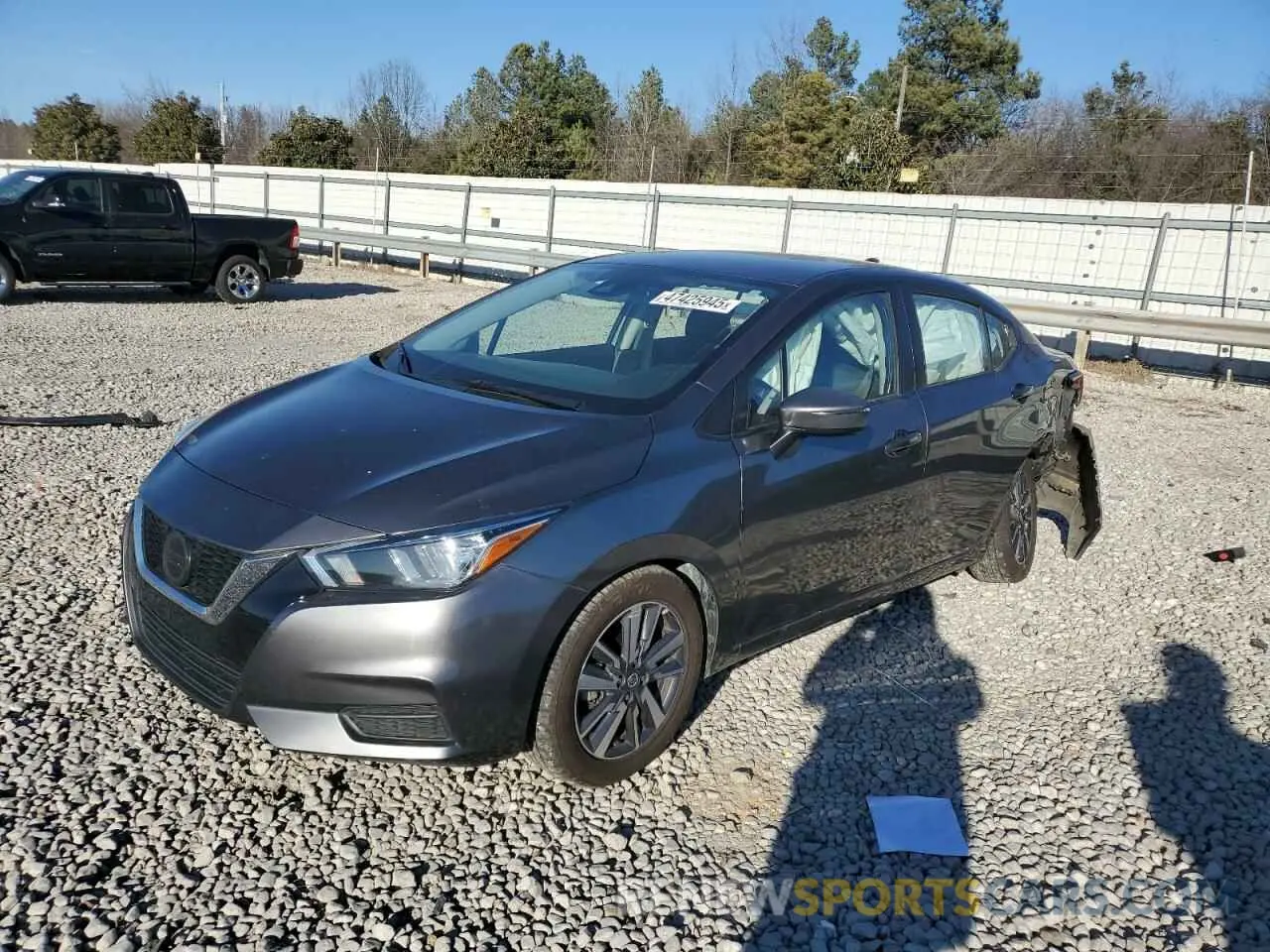 1 Photograph of a damaged car 3N1CN8EV4LL841122 NISSAN VERSA 2020