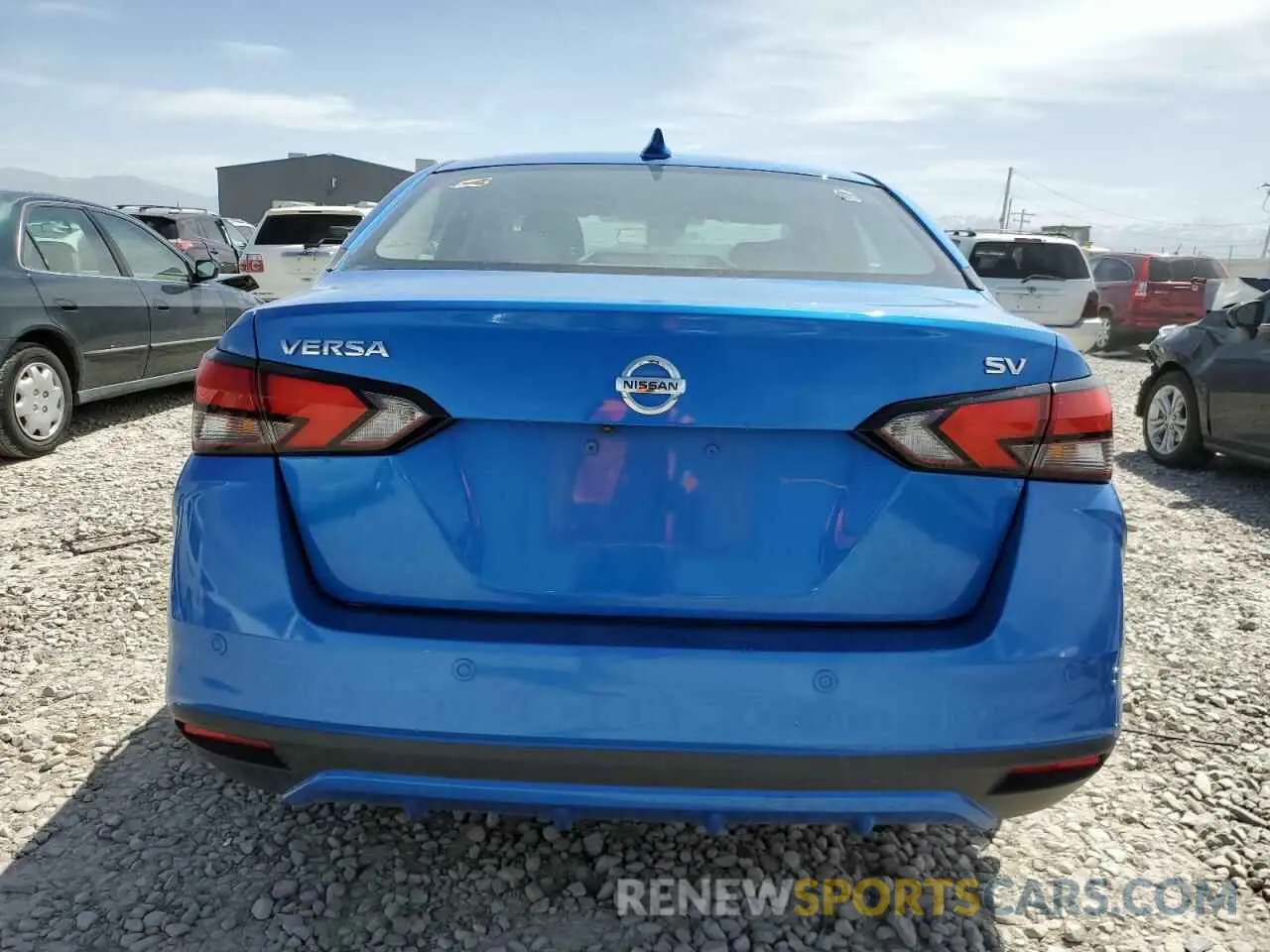 6 Photograph of a damaged car 3N1CN8EV4LL870555 NISSAN VERSA 2020