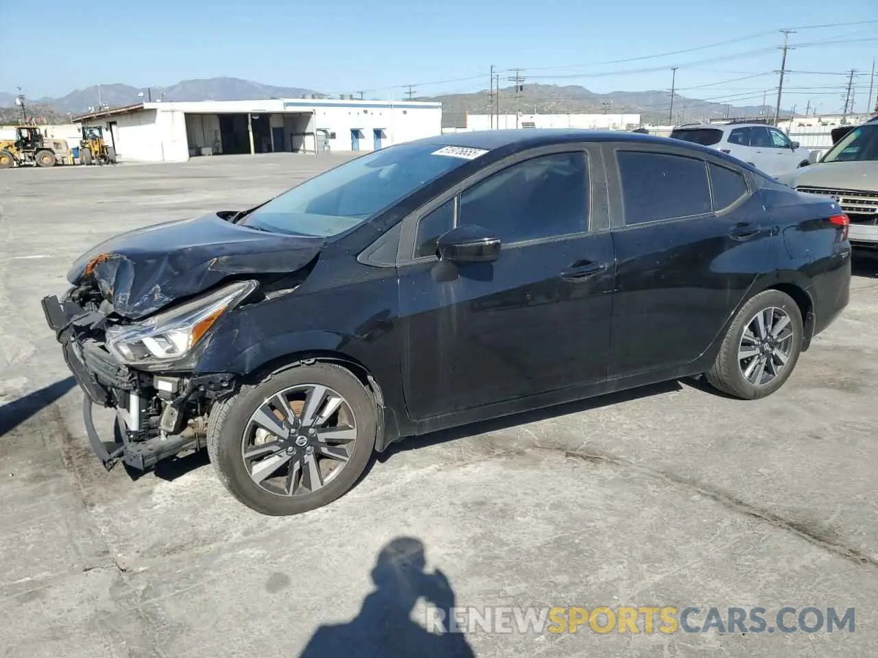 1 Photograph of a damaged car 3N1CN8EV4LL880941 NISSAN VERSA 2020