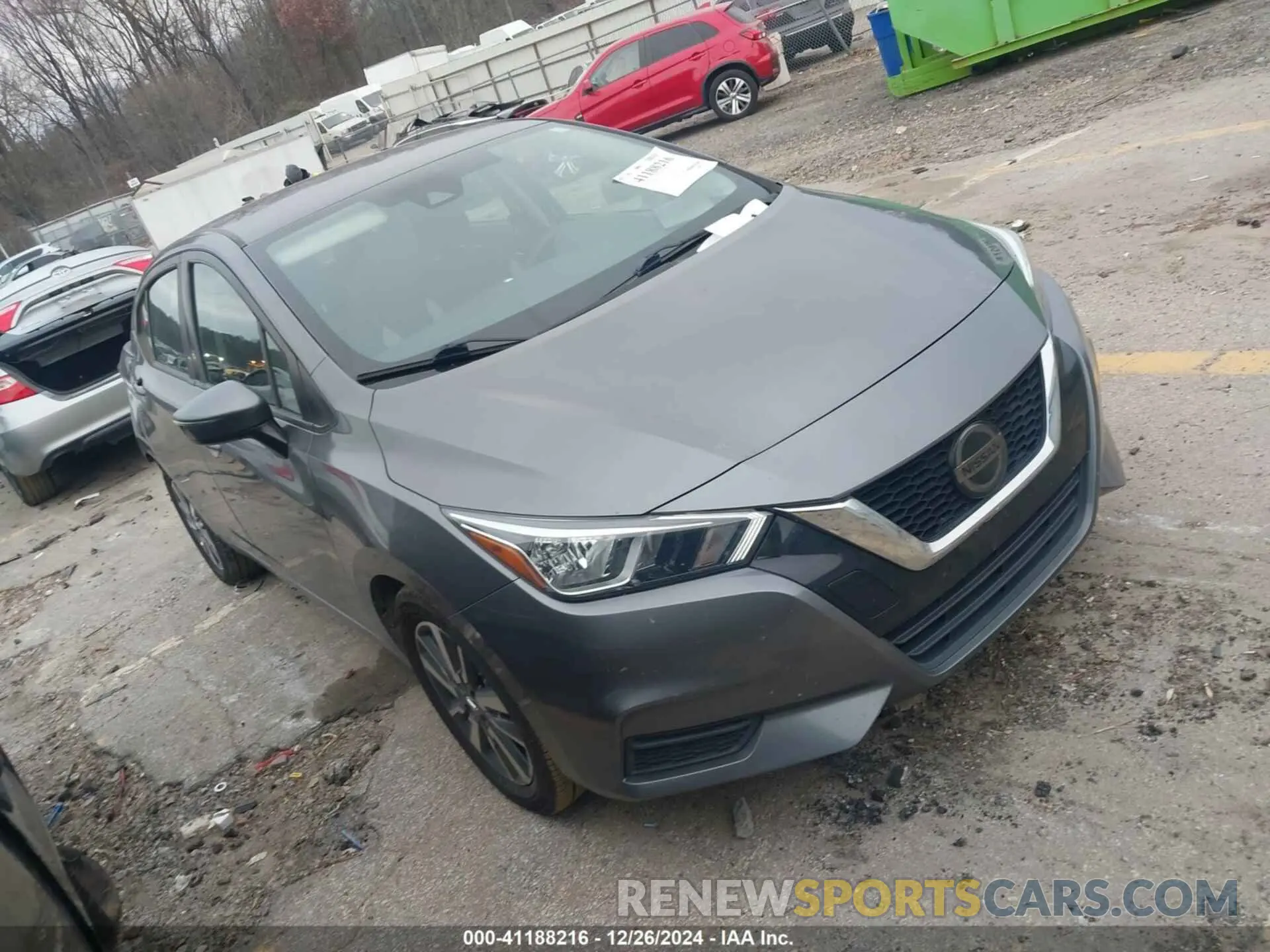 1 Photograph of a damaged car 3N1CN8EV5LL841100 NISSAN VERSA 2020