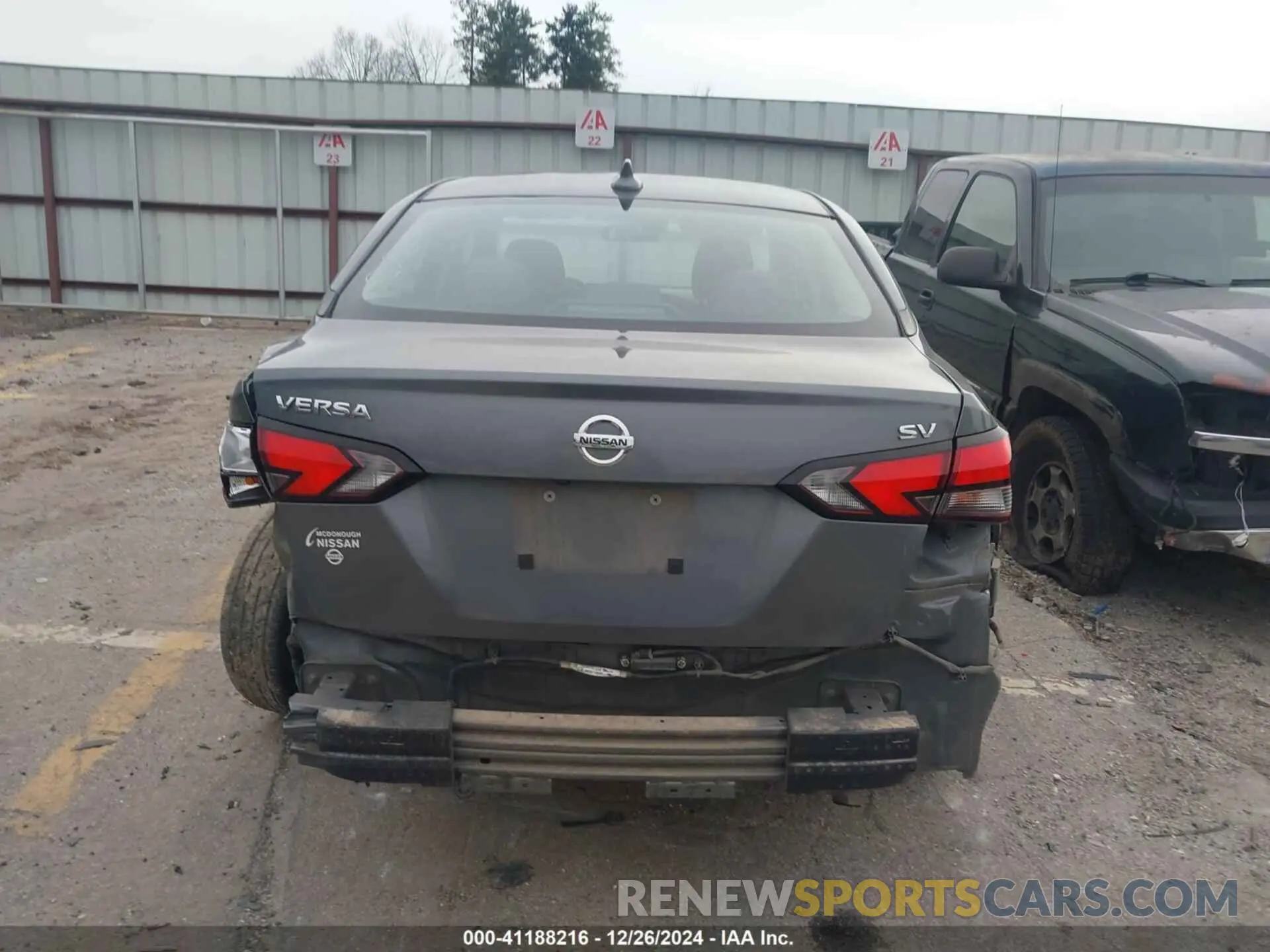 16 Photograph of a damaged car 3N1CN8EV5LL841100 NISSAN VERSA 2020