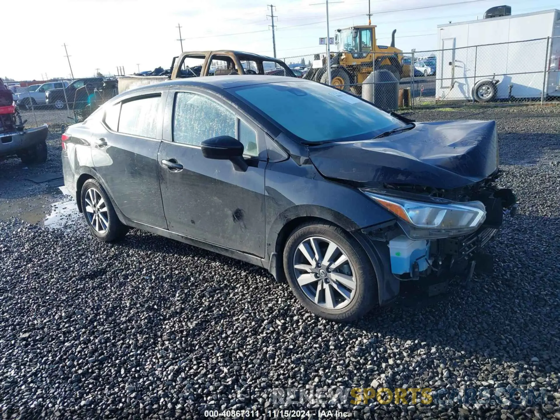 1 Photograph of a damaged car 3N1CN8EV5LL847186 NISSAN VERSA 2020