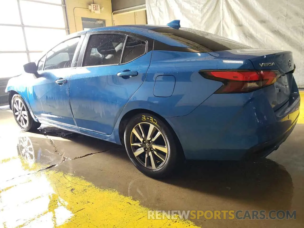 2 Photograph of a damaged car 3N1CN8EV5LL861931 NISSAN VERSA 2020